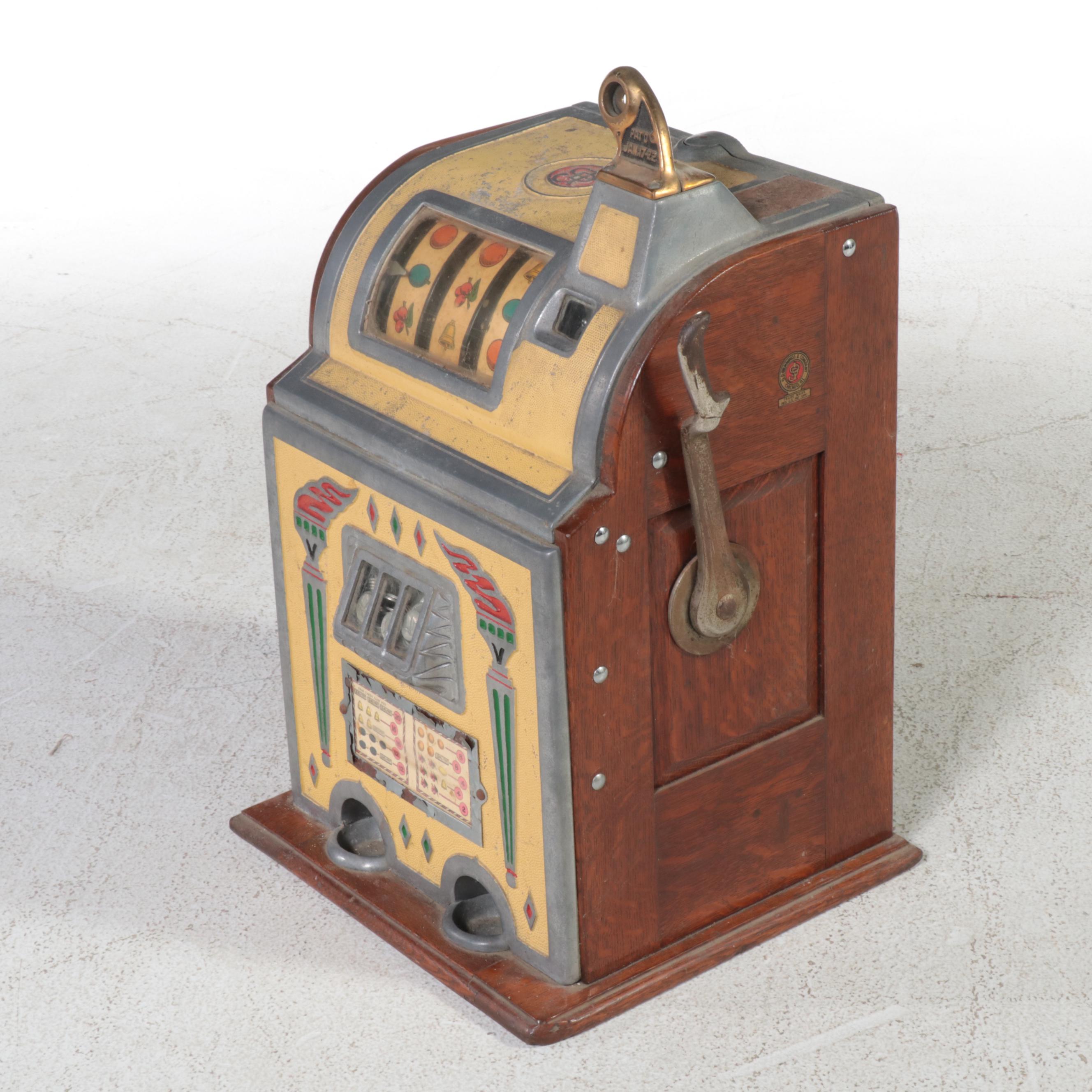 O. D. Jennings Slot Machine, Early 20th Century
