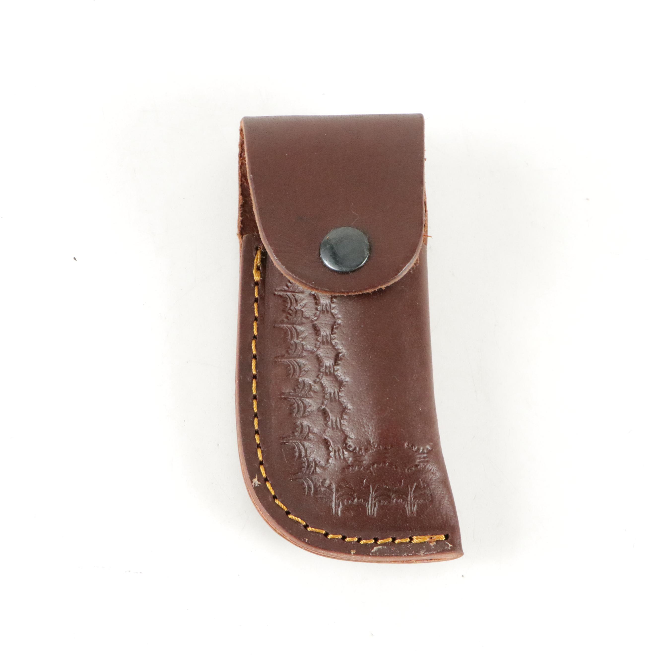 Hand-Crafted Damascus Steel Fixed Blade Ulu, Folding and Fixed Blade Knife