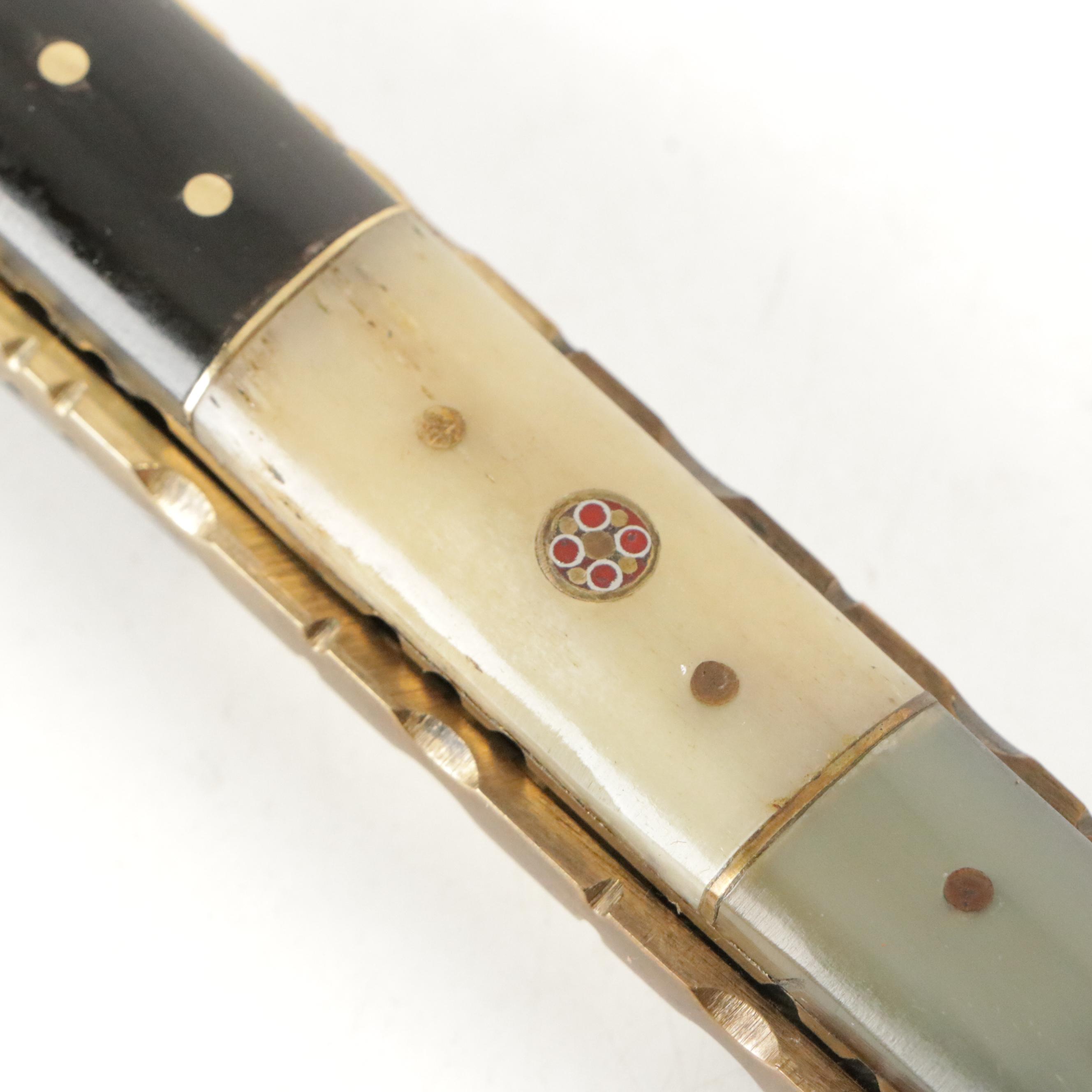 Hand-Crafted Damascus Steel Fixed Blade Ulu, Folding and Fixed Blade Knife