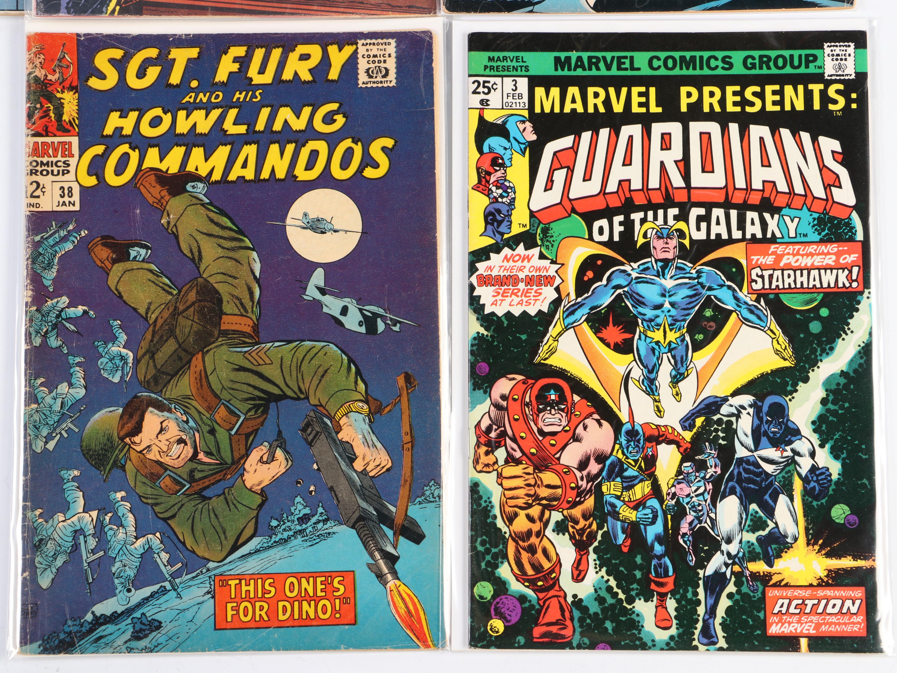 Silver-Modern Age Comic Books Featuring "Guardians of the Galaxy" and More