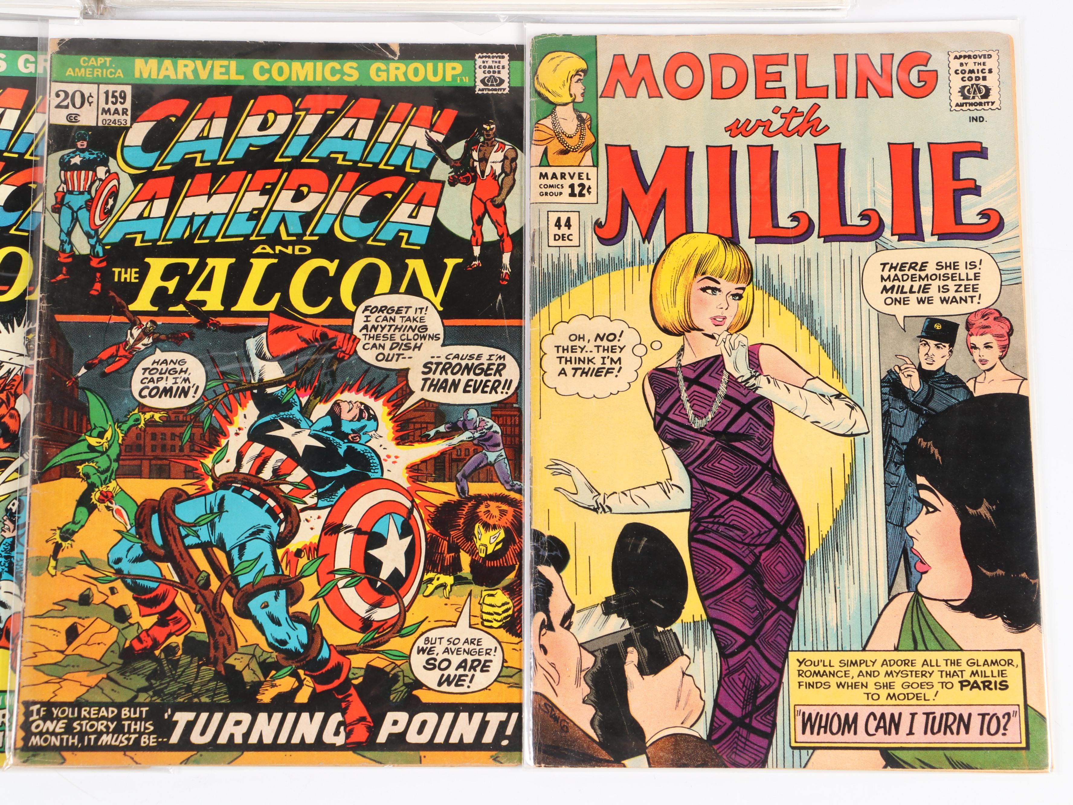 Silver-Modern Age Comic Books Featuring "Daredevil", "Captain America", and More