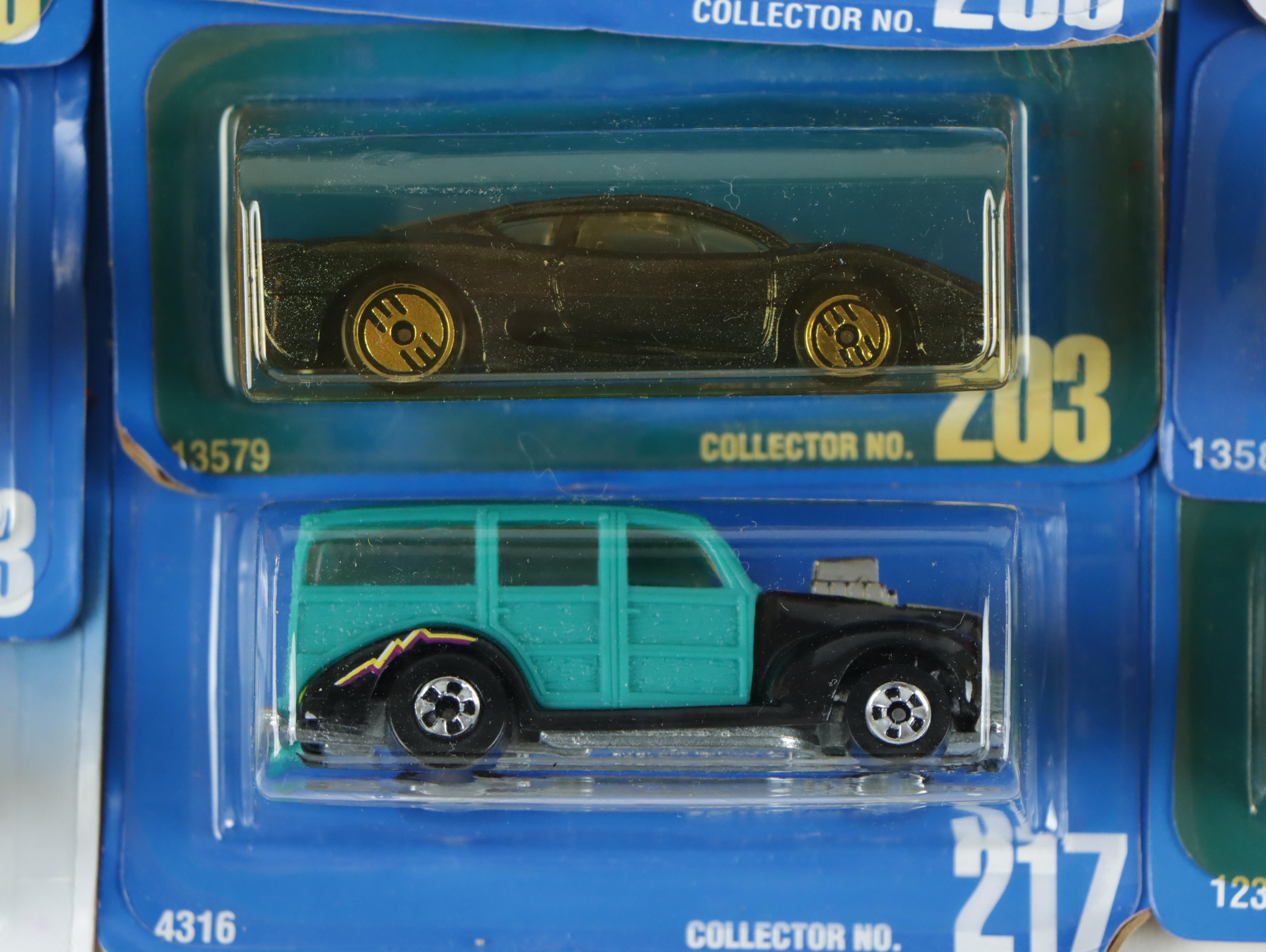 Hot Wheels First Editions, 1995 Model Series, Krackle Car Series, and