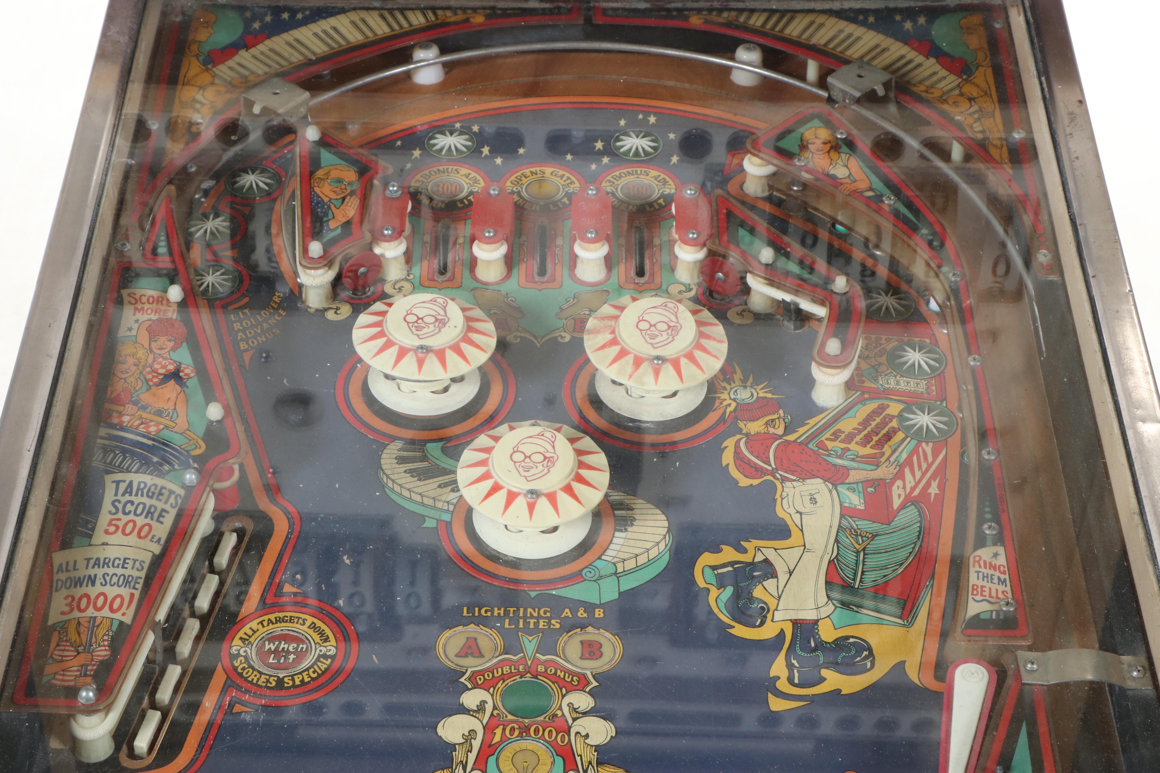 Bally Captain Fantastic Pinball Machine, 1979
