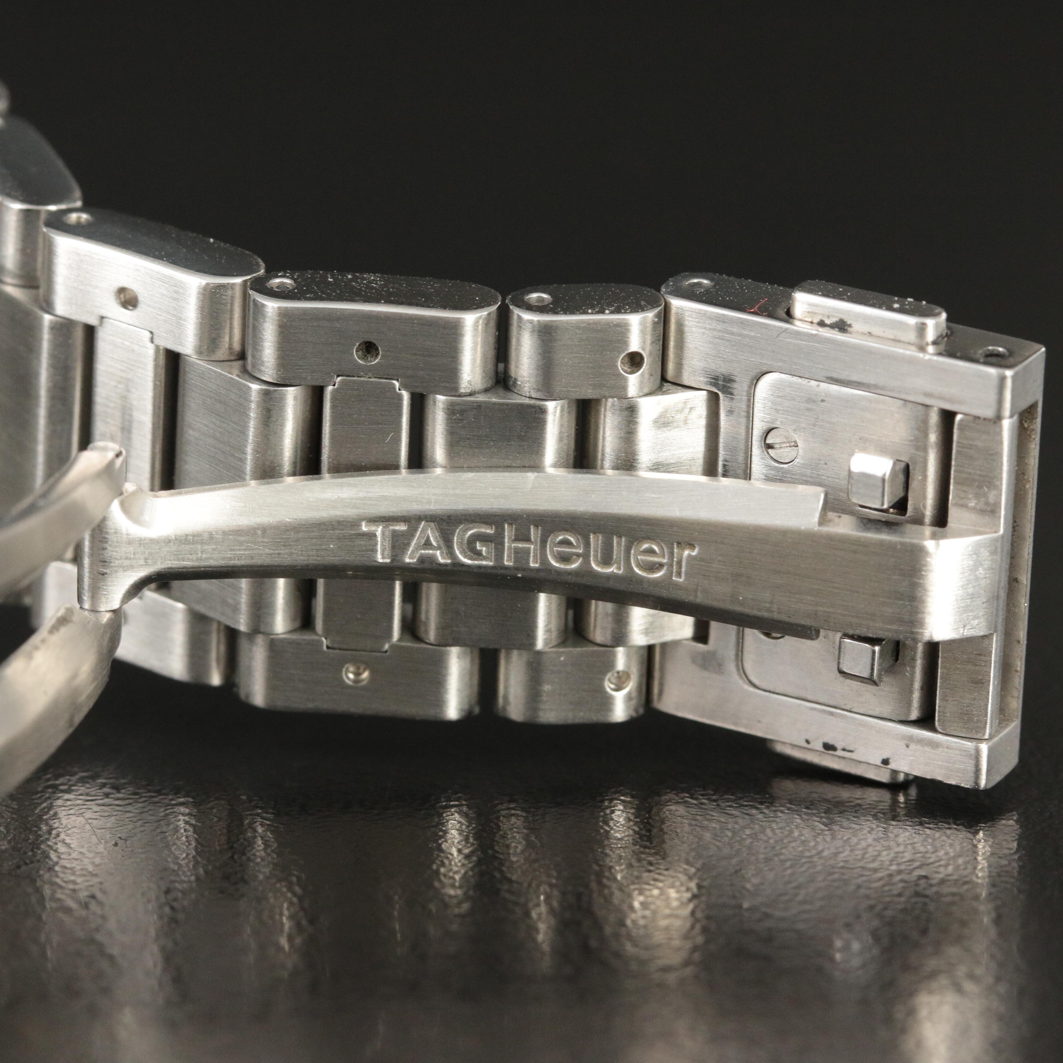 TAG Heuer Carrera Chronograph Calibre 1887 Anthracite Steel Automatic Watch