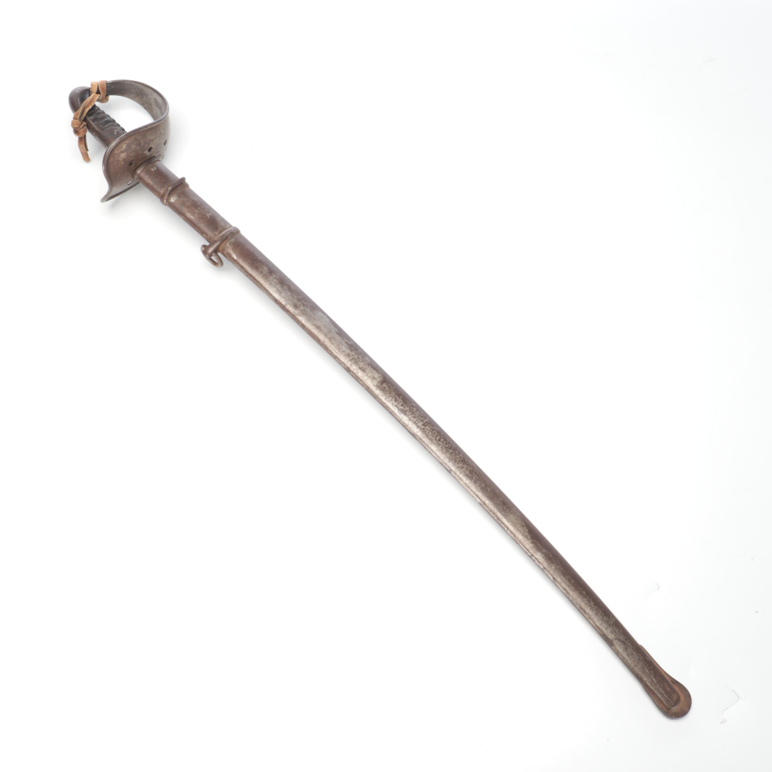 Swiss Army M1867 Cavalry Trooper's Sabre, Late 19th Century