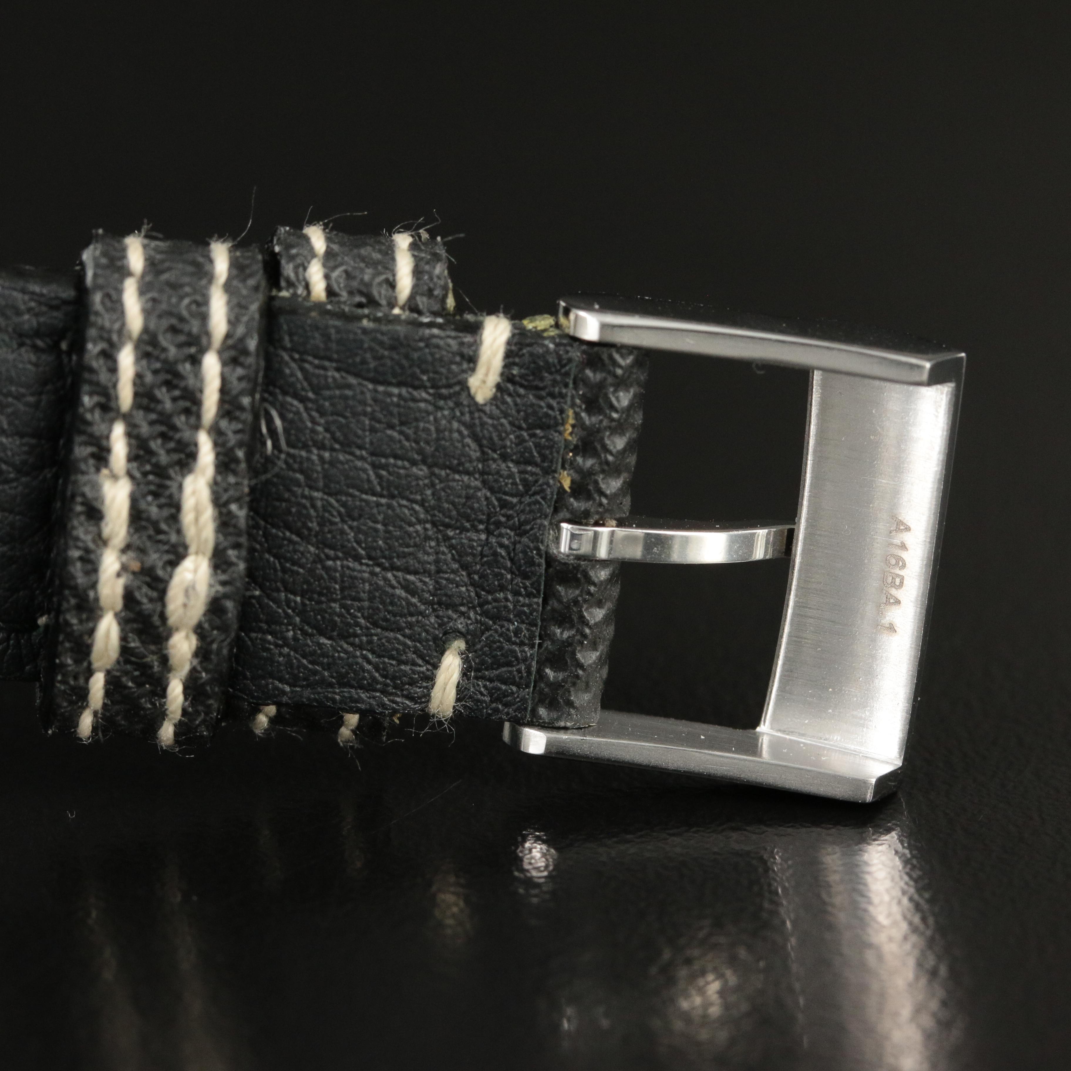 Breitling Colt Steel 500M Black 38MM Quartz Watch