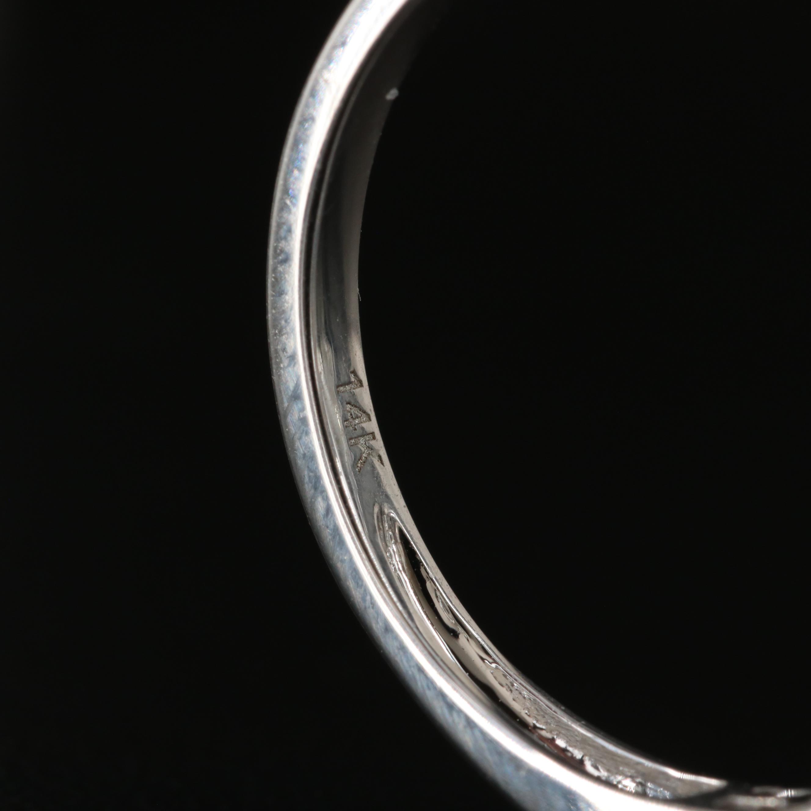 EFFY 14K 1.90 CT Sapphire and Diamond Ring