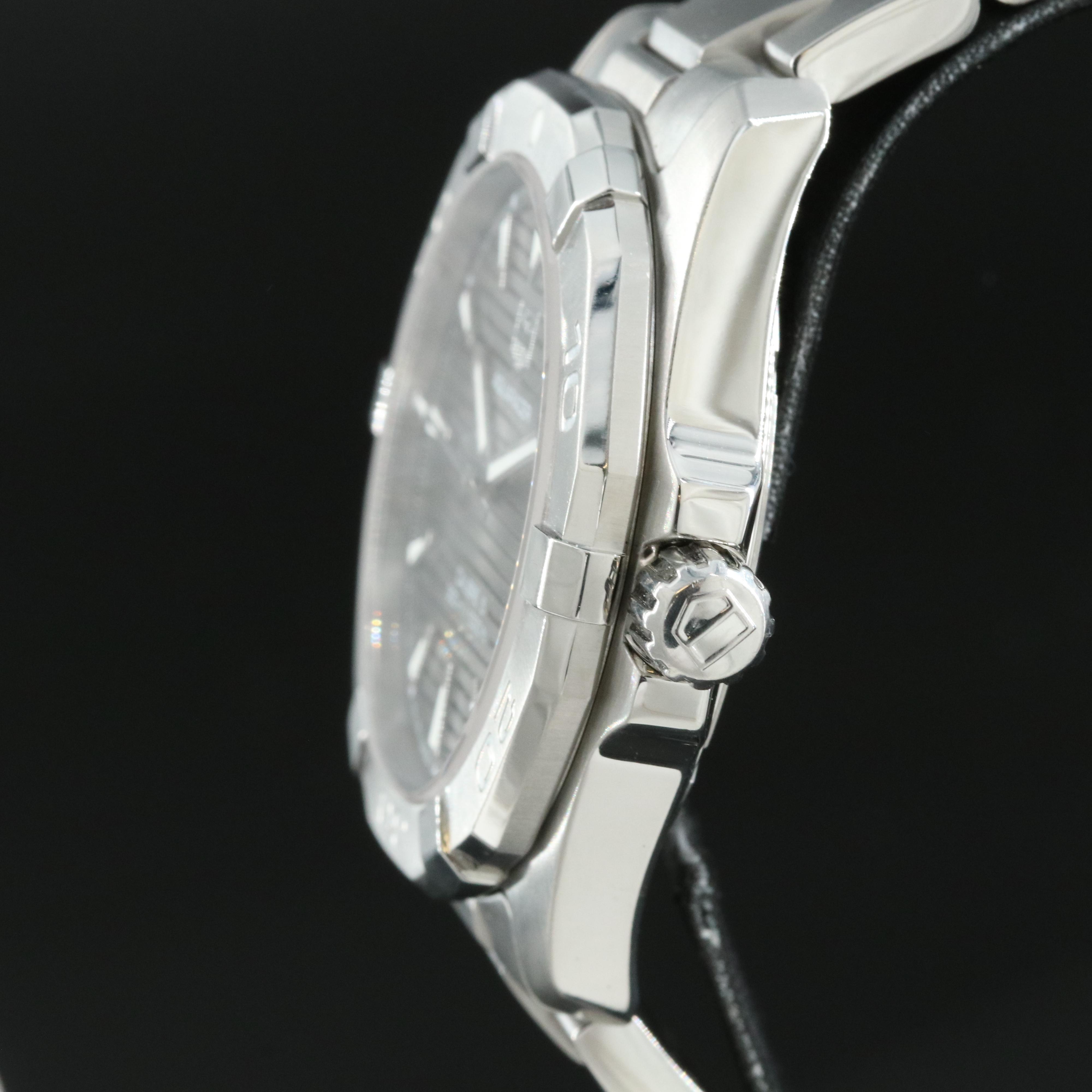 TAG Heuer Aquaracer Grey Steel Calibre 5 40.5MM Automatic Watch