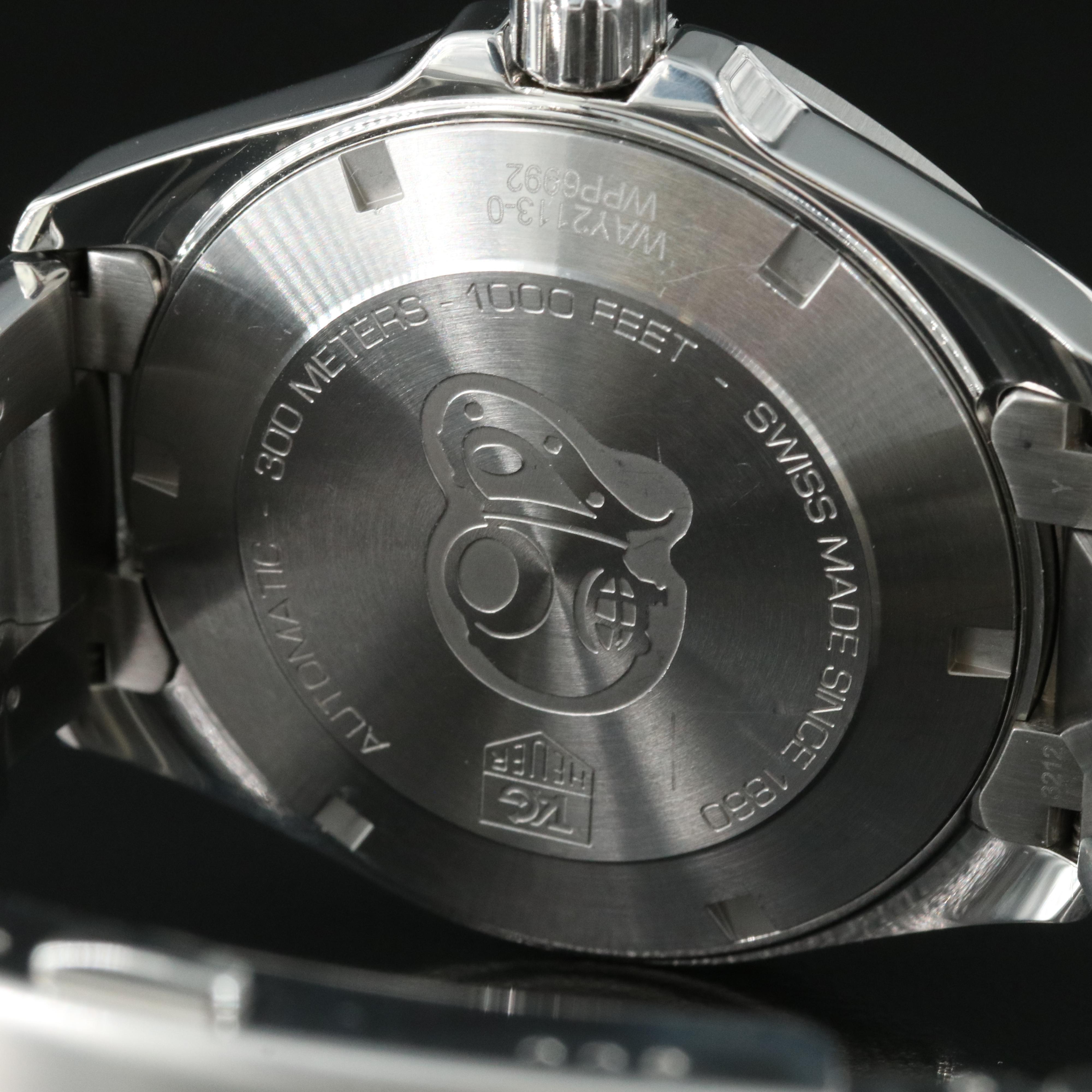 TAG Heuer Aquaracer Grey Steel Calibre 5 40.5MM Automatic Watch