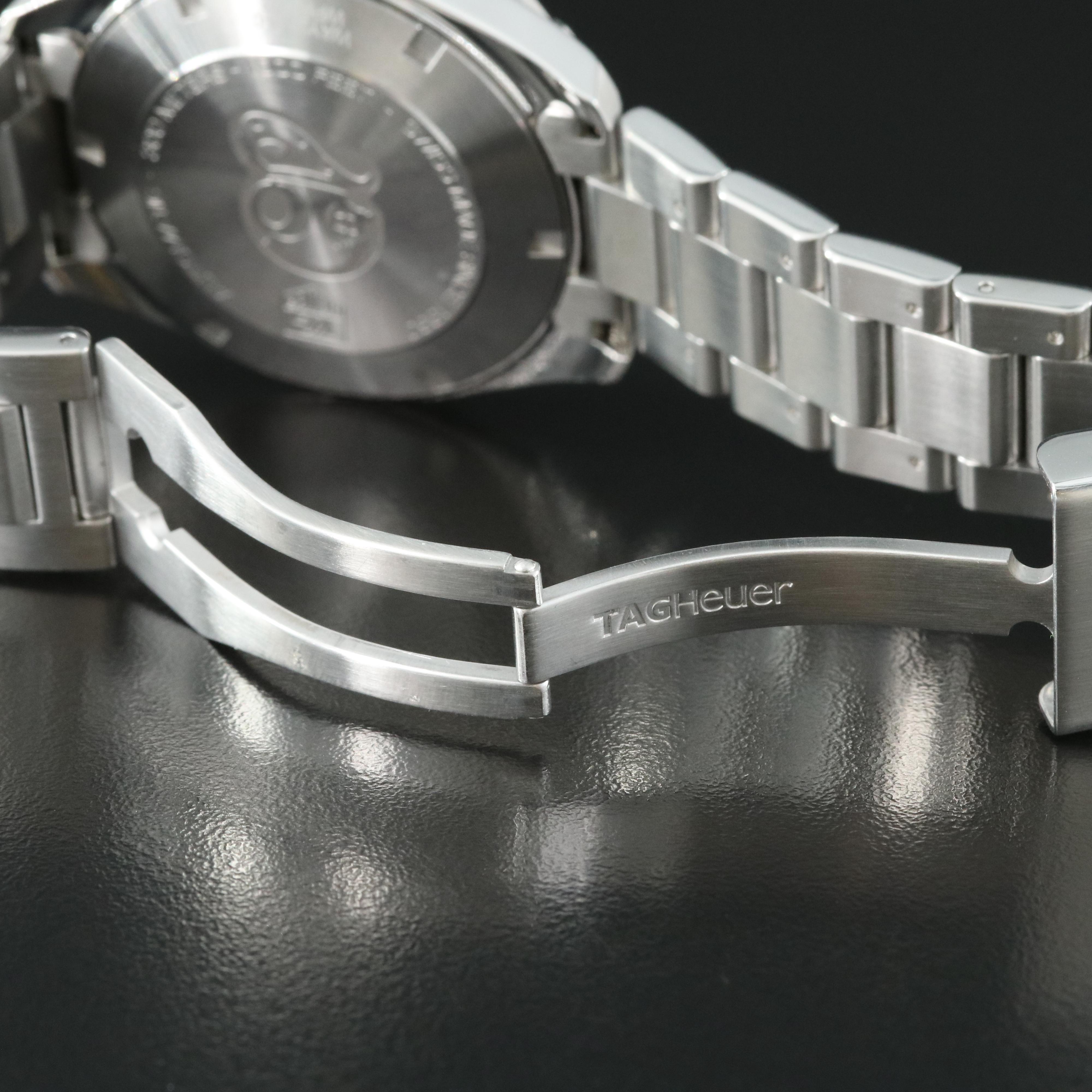 TAG Heuer Aquaracer Grey Steel Calibre 5 40.5MM Automatic Watch