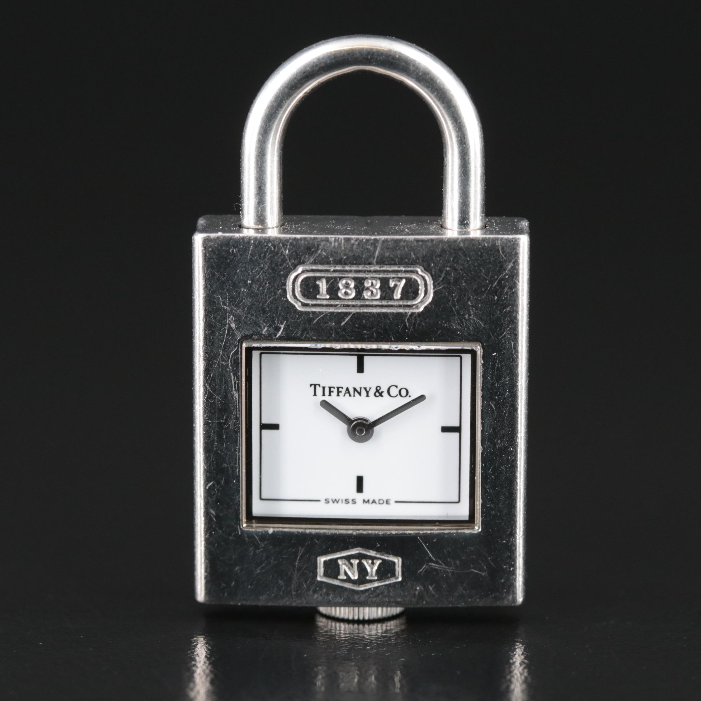 Tiffany & Co. Padlock Time Piece Charm