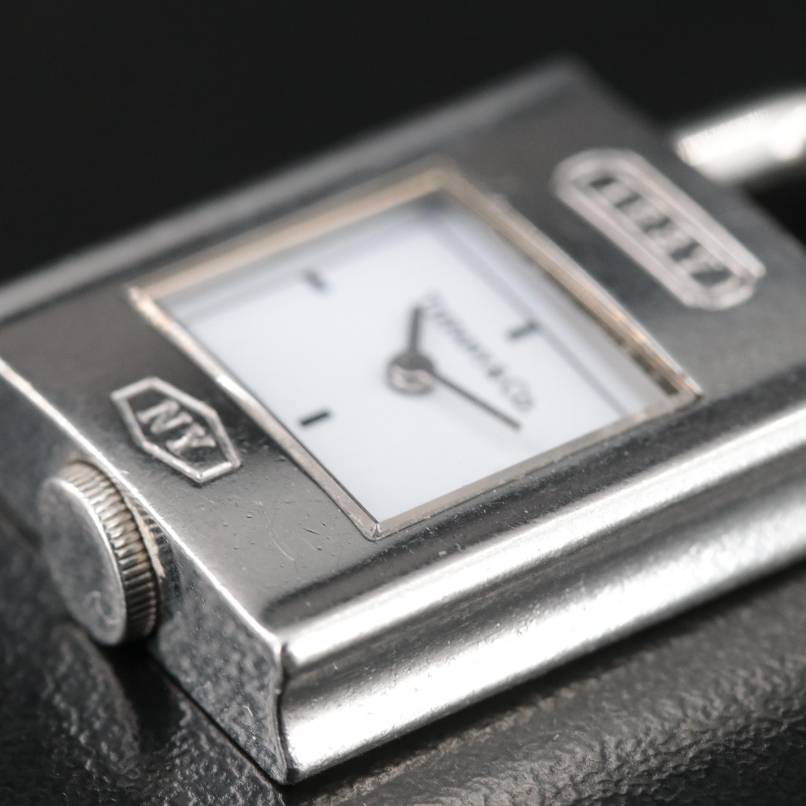 Tiffany & Co. Padlock Time Piece Charm