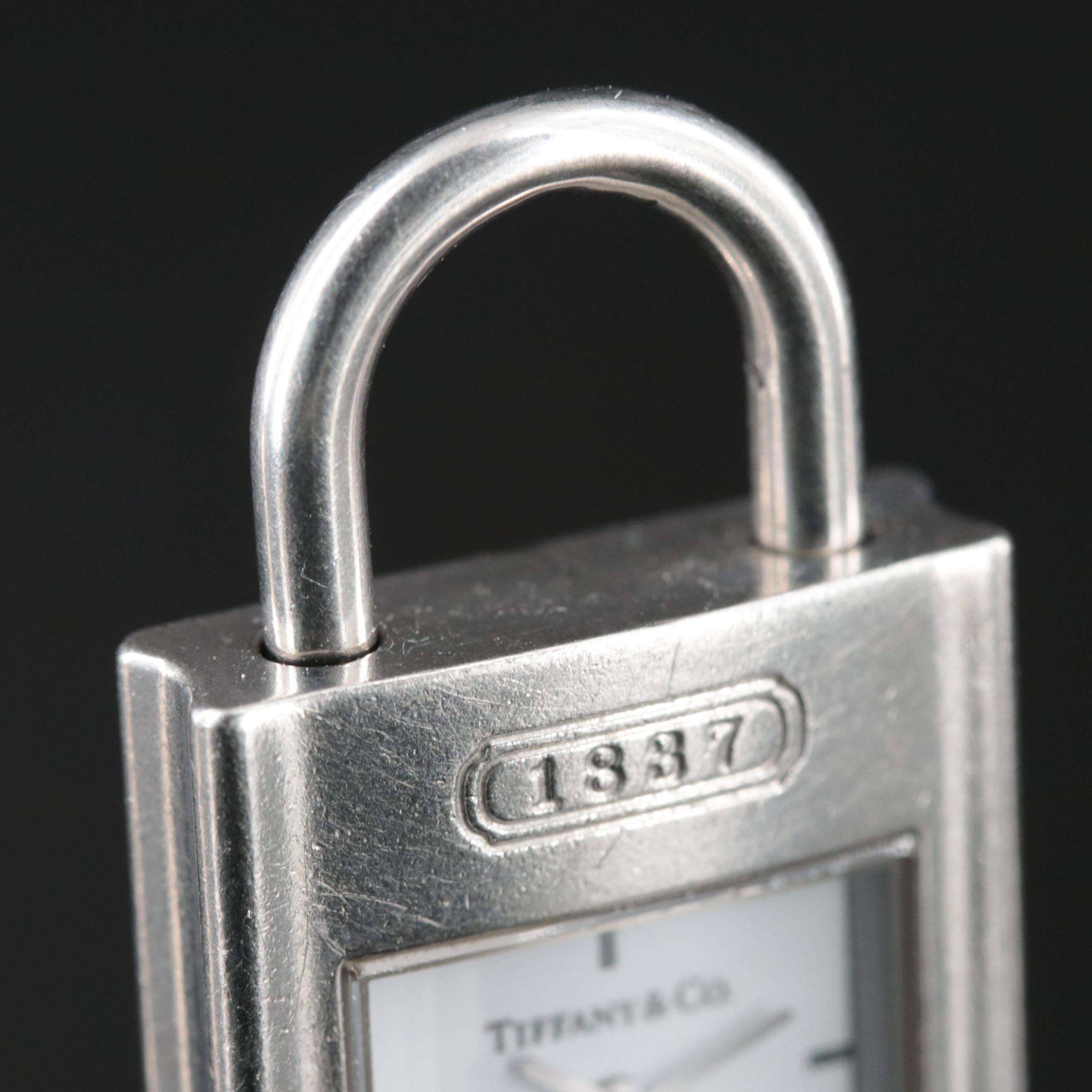 Tiffany & Co. Padlock Time Piece Charm