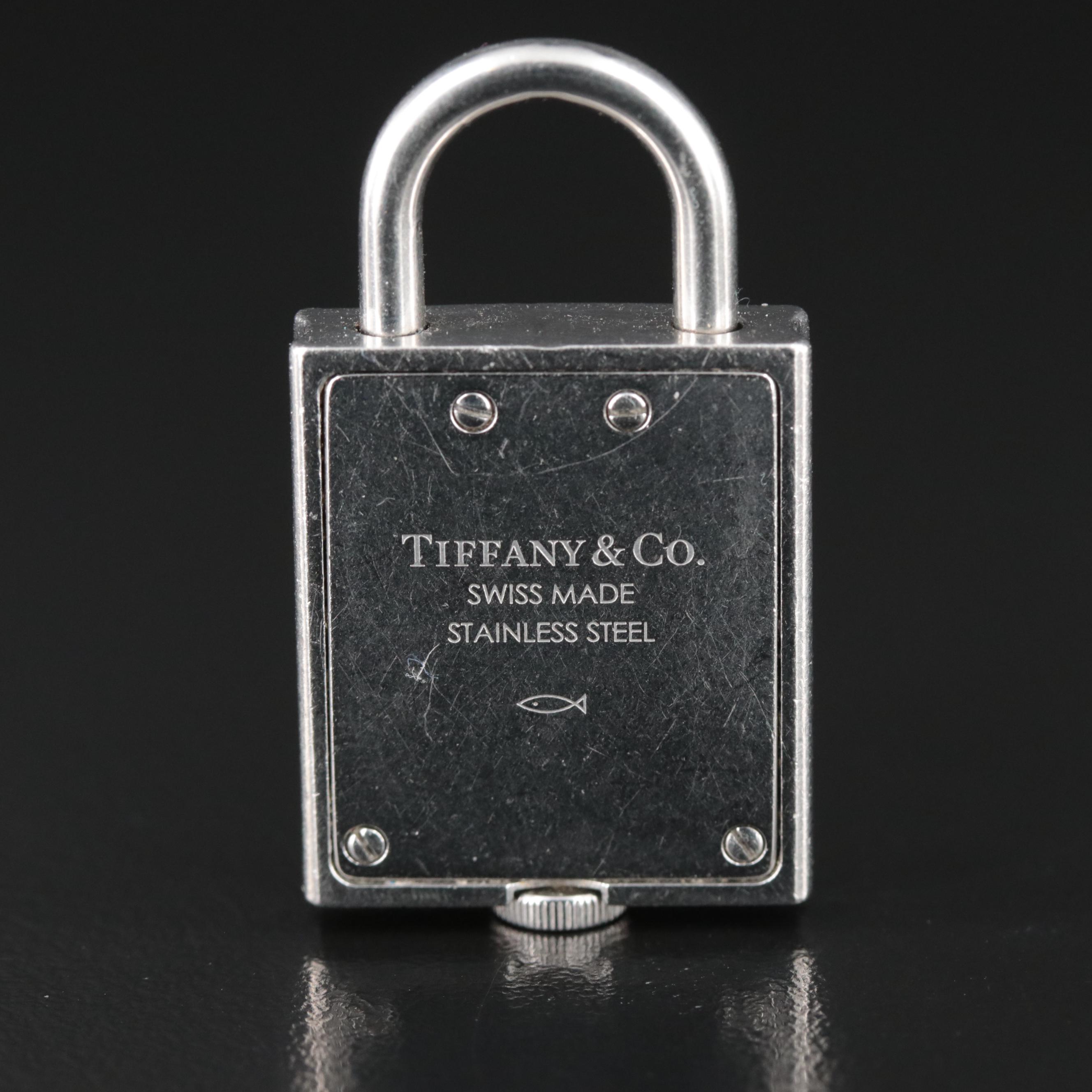 Tiffany & Co. Padlock Time Piece Charm
