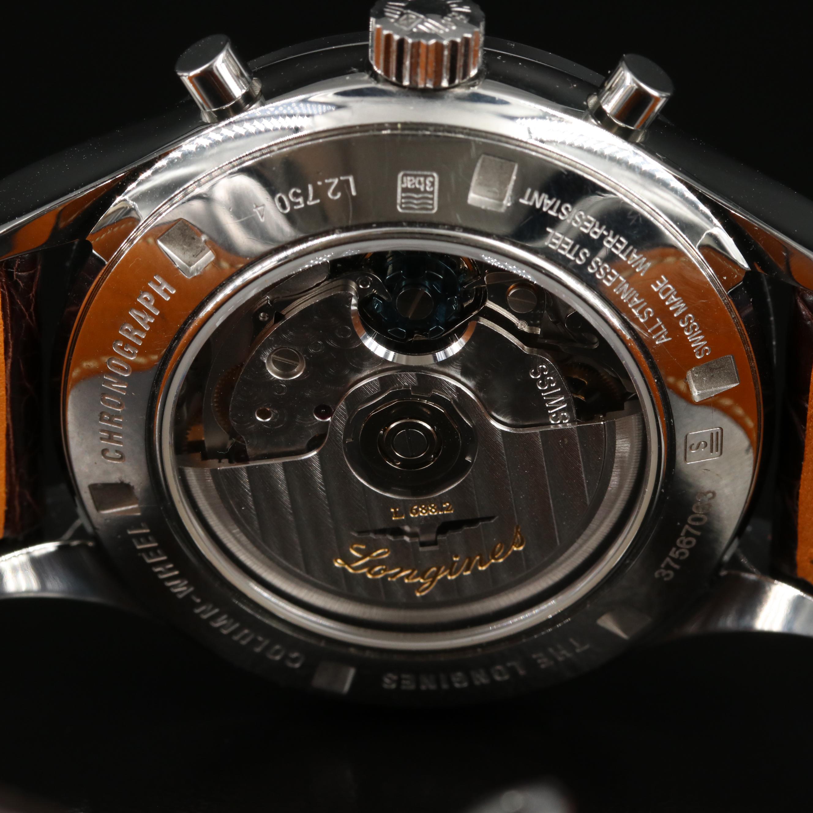 Longines Heritage Column-Wheel Chronograph 41MM Steel Automatic Watch