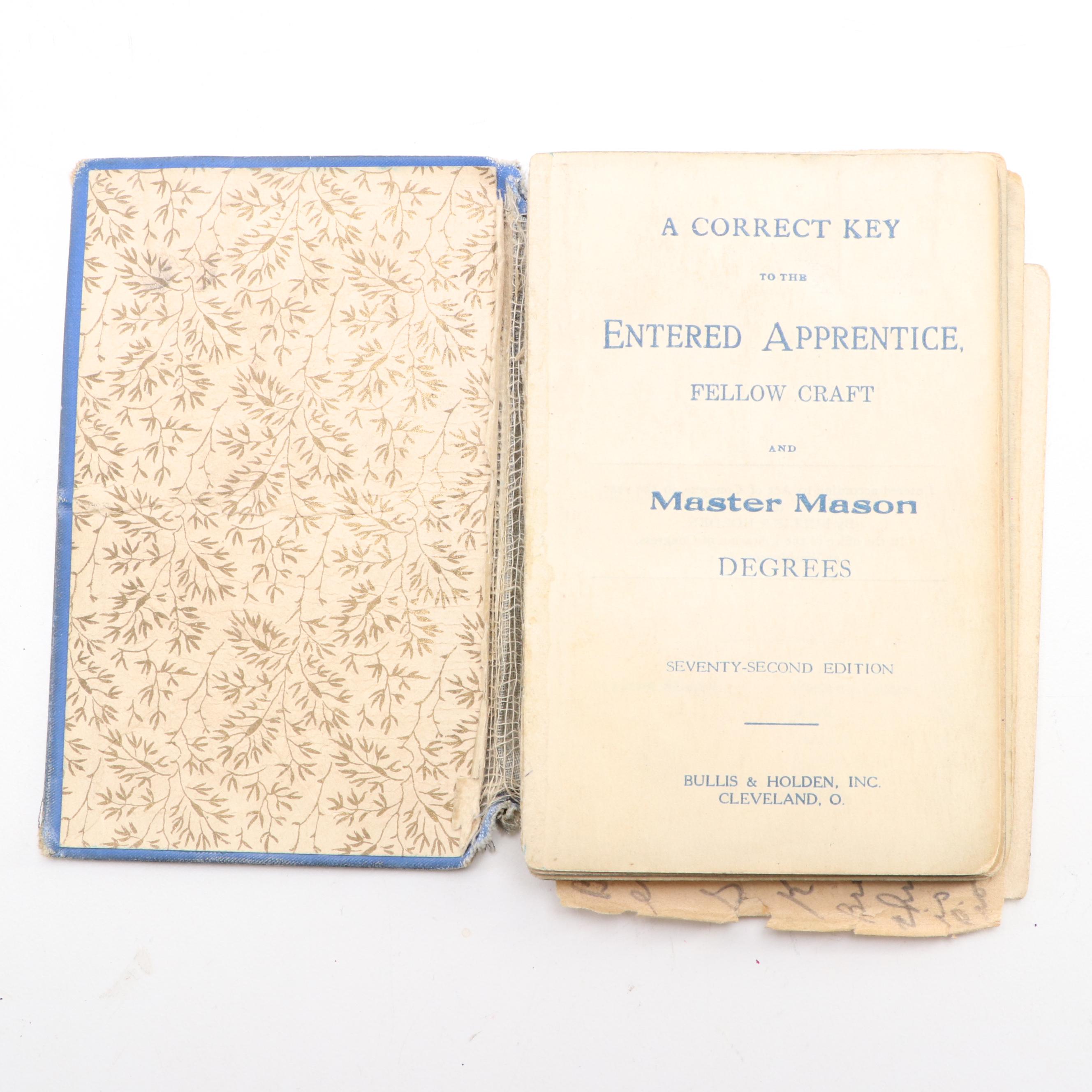 "Masonic Code of the Grand Lodge of Ohio" and More Freemasonry Books