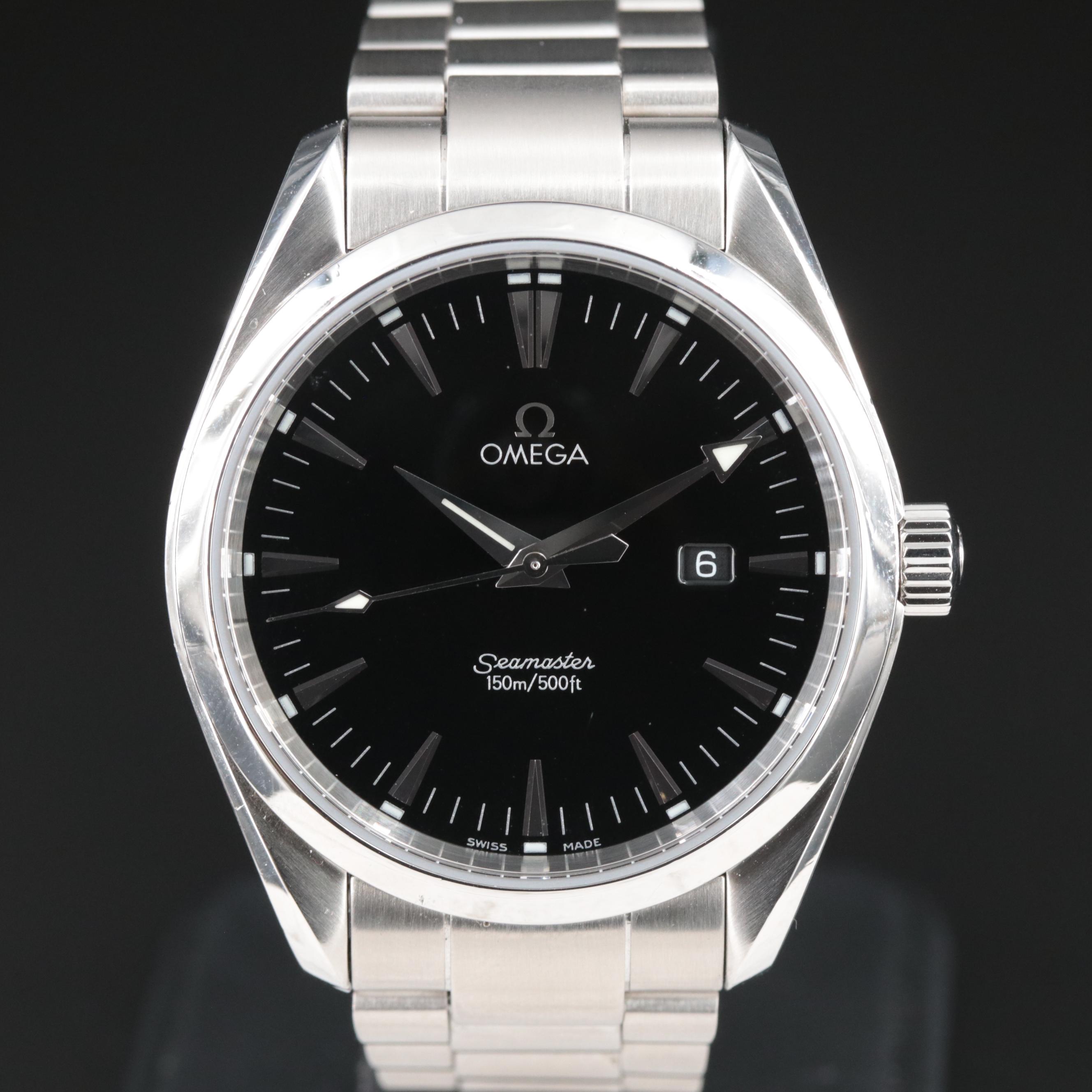 Omega Seamaster Aqua Terra 150M Steel 39MM Quartz Watch