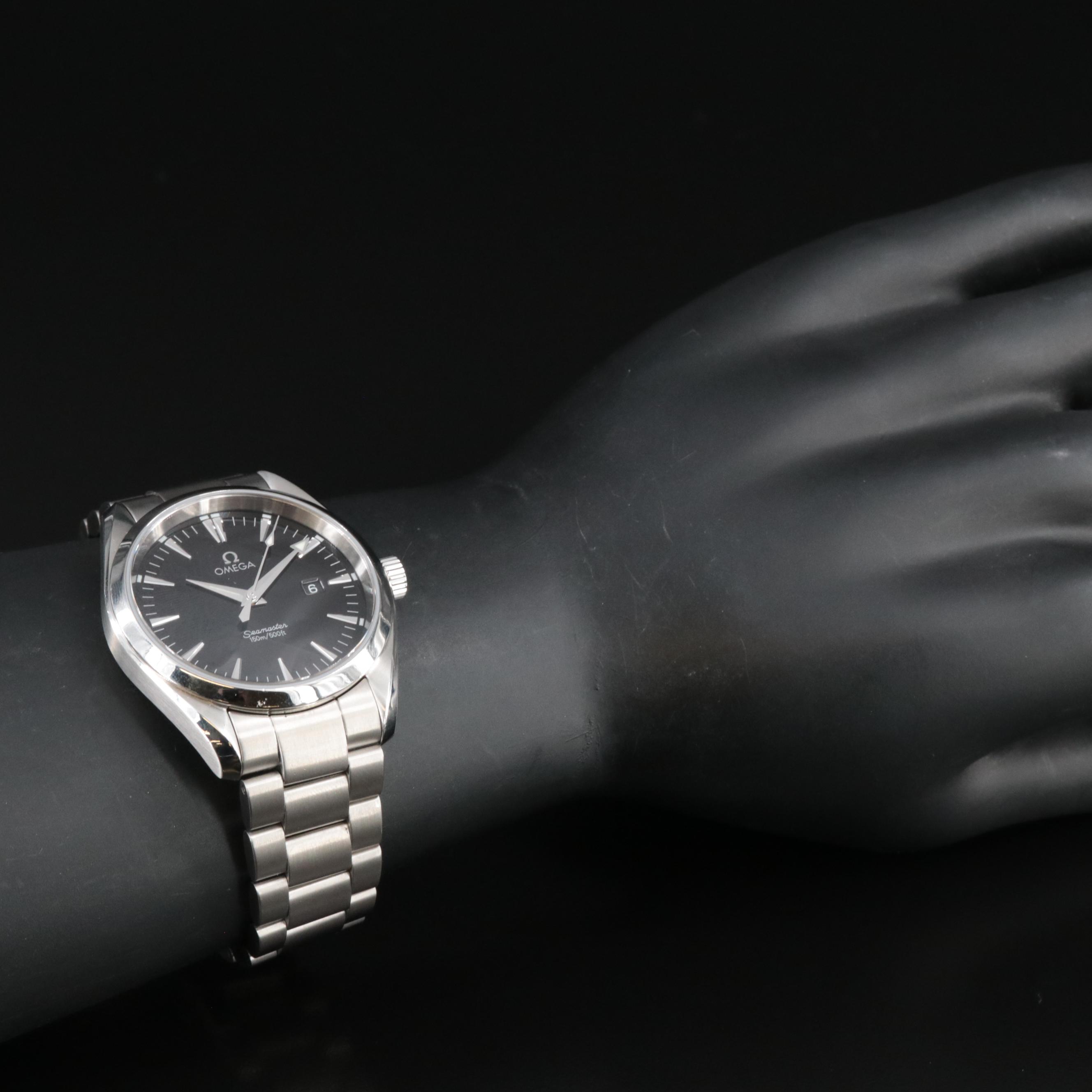 Omega Seamaster Aqua Terra 150M Steel 39MM Quartz Watch