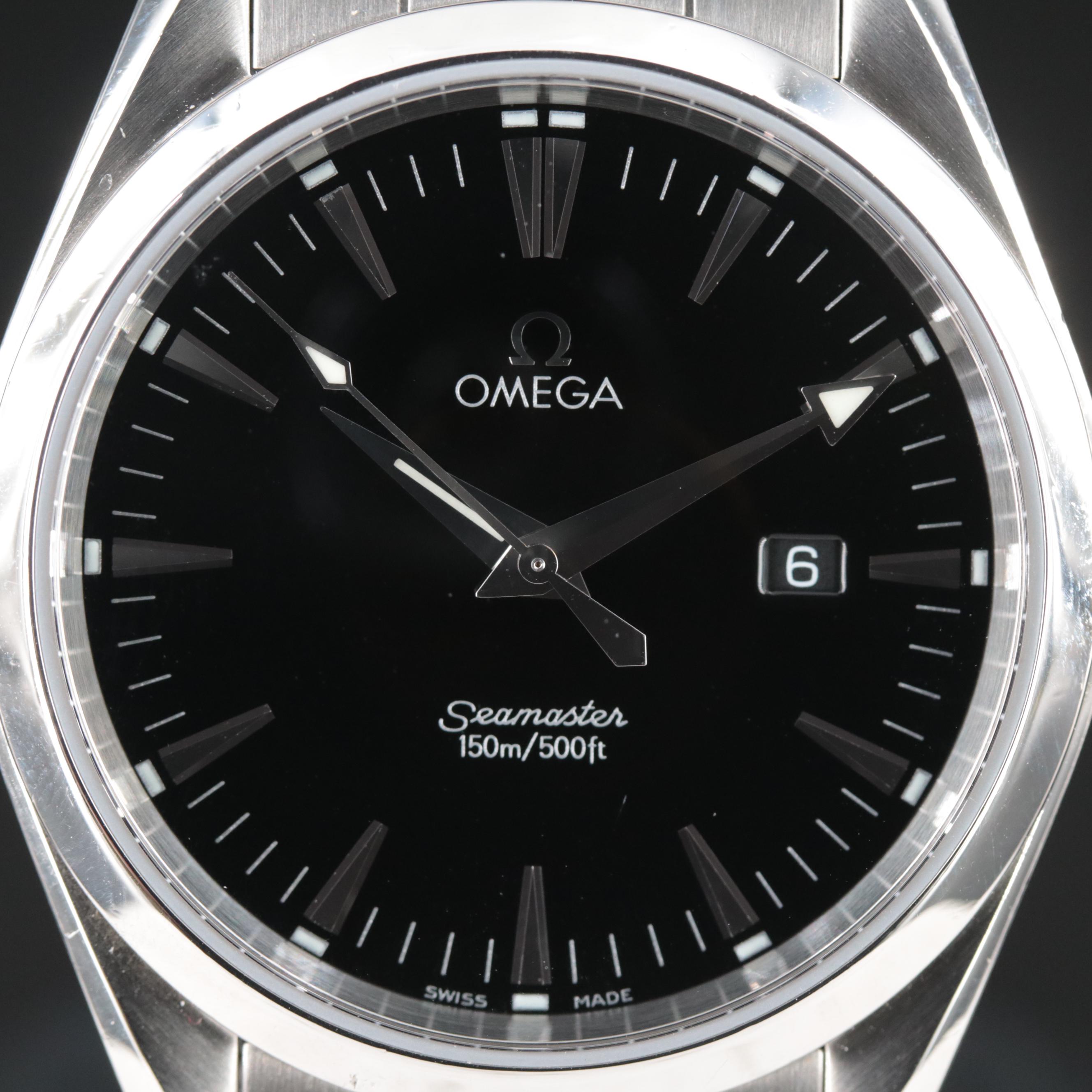 Omega Seamaster Aqua Terra 150M Steel 39MM Quartz Watch