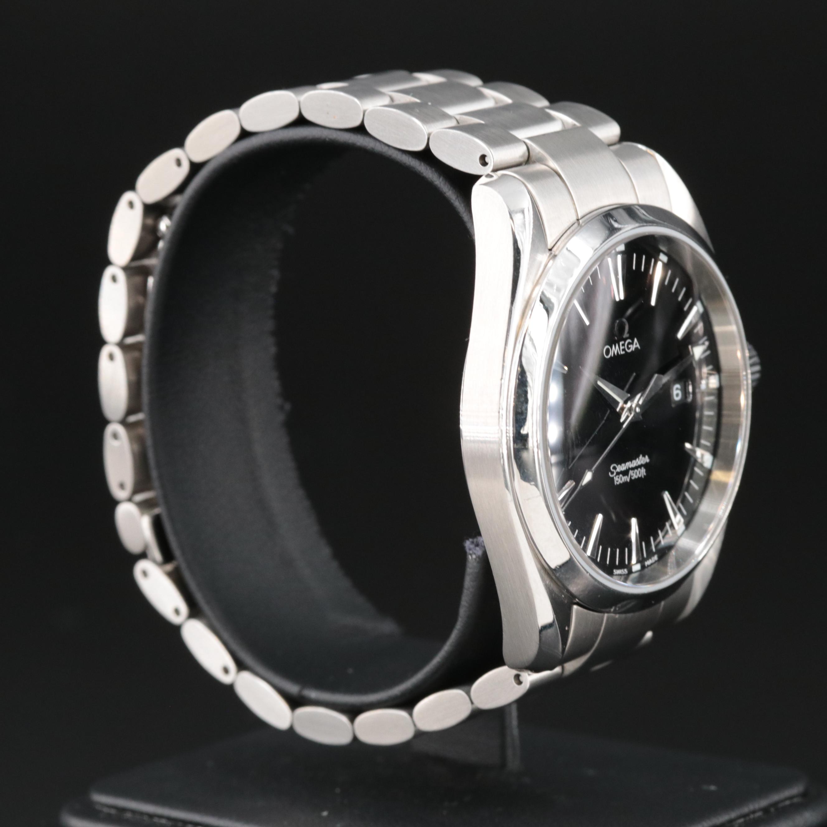 Omega Seamaster Aqua Terra 150M Steel 39MM Quartz Watch