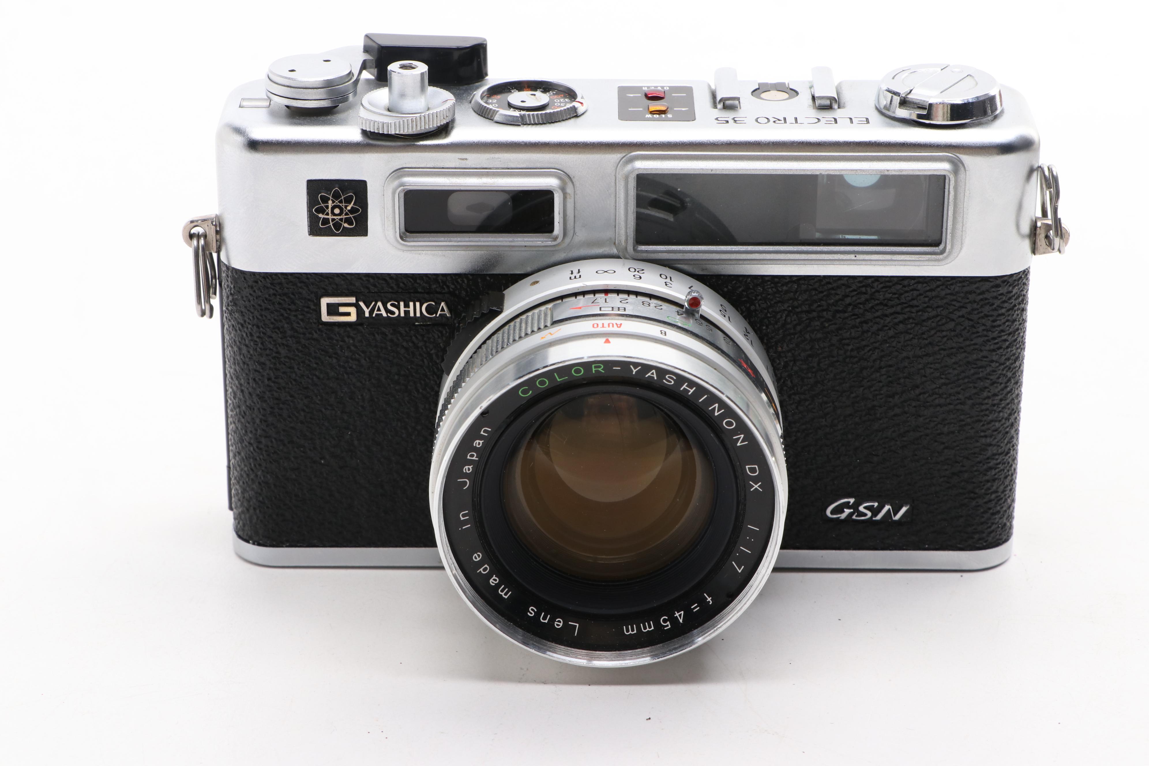 Yashica Electro 35 GS and GSN Camera with More Cameras and Accessories