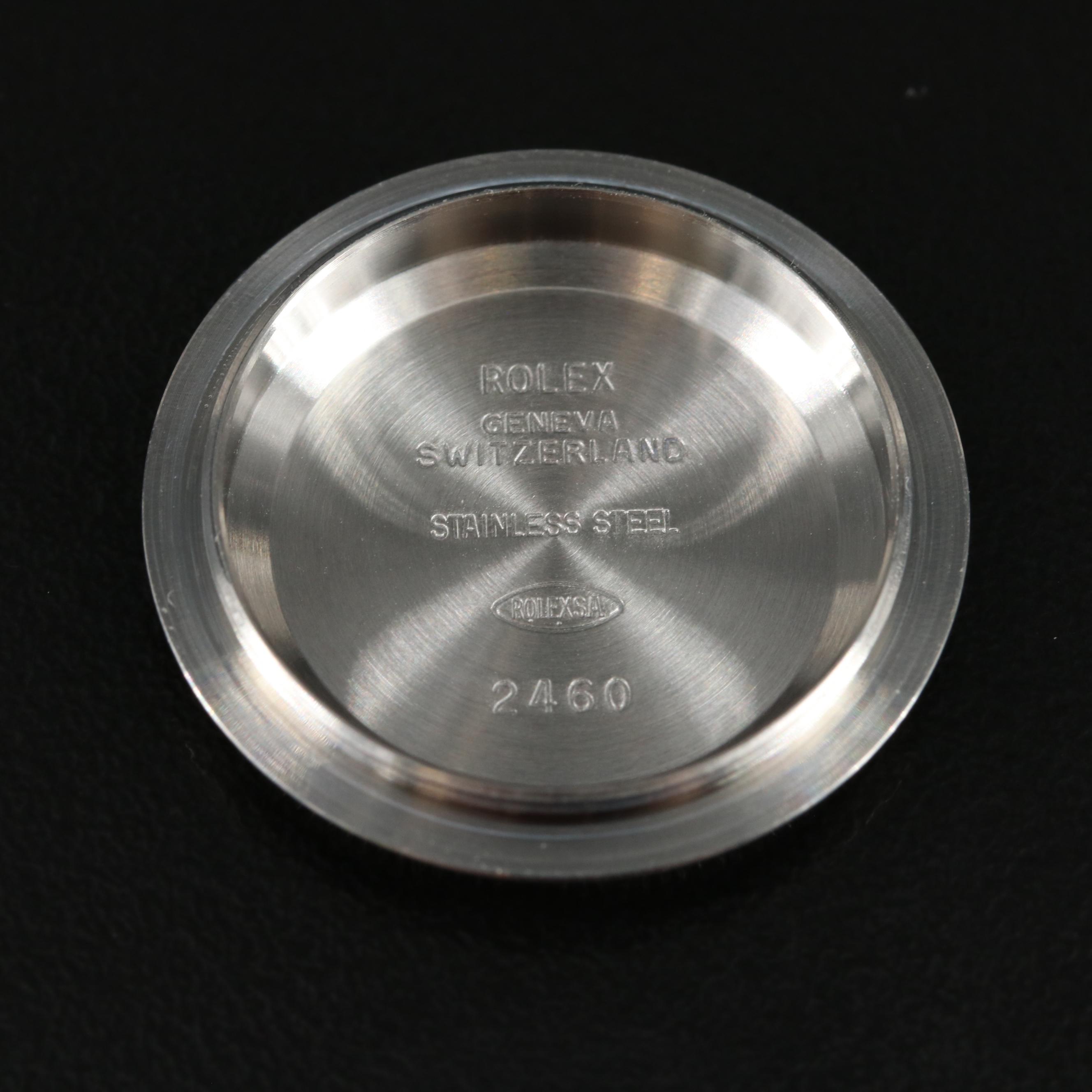 Rolex Oyster Perpetual Blue Dial Steel Watch