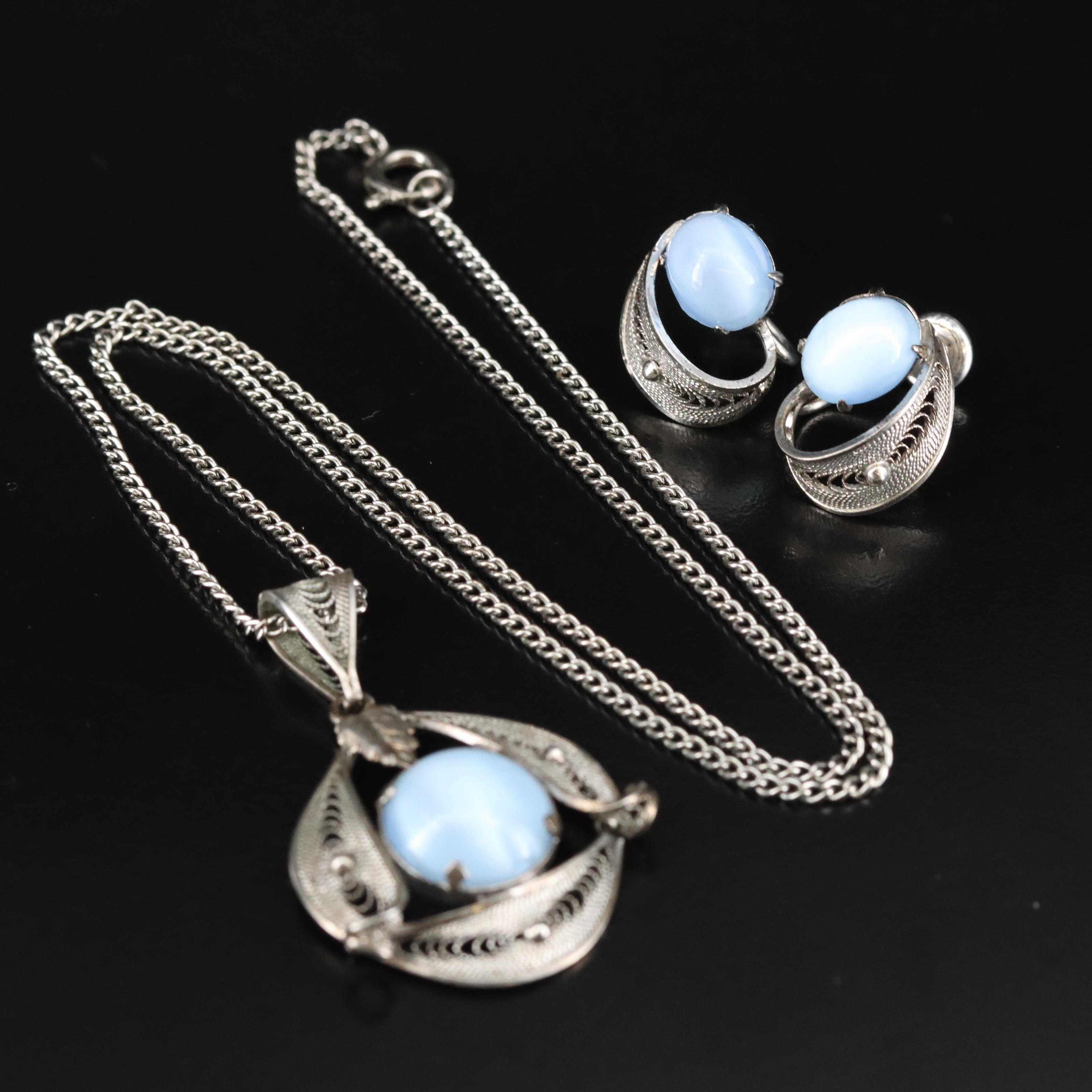 Vintage Jewelry Including Sterling and Van Dell