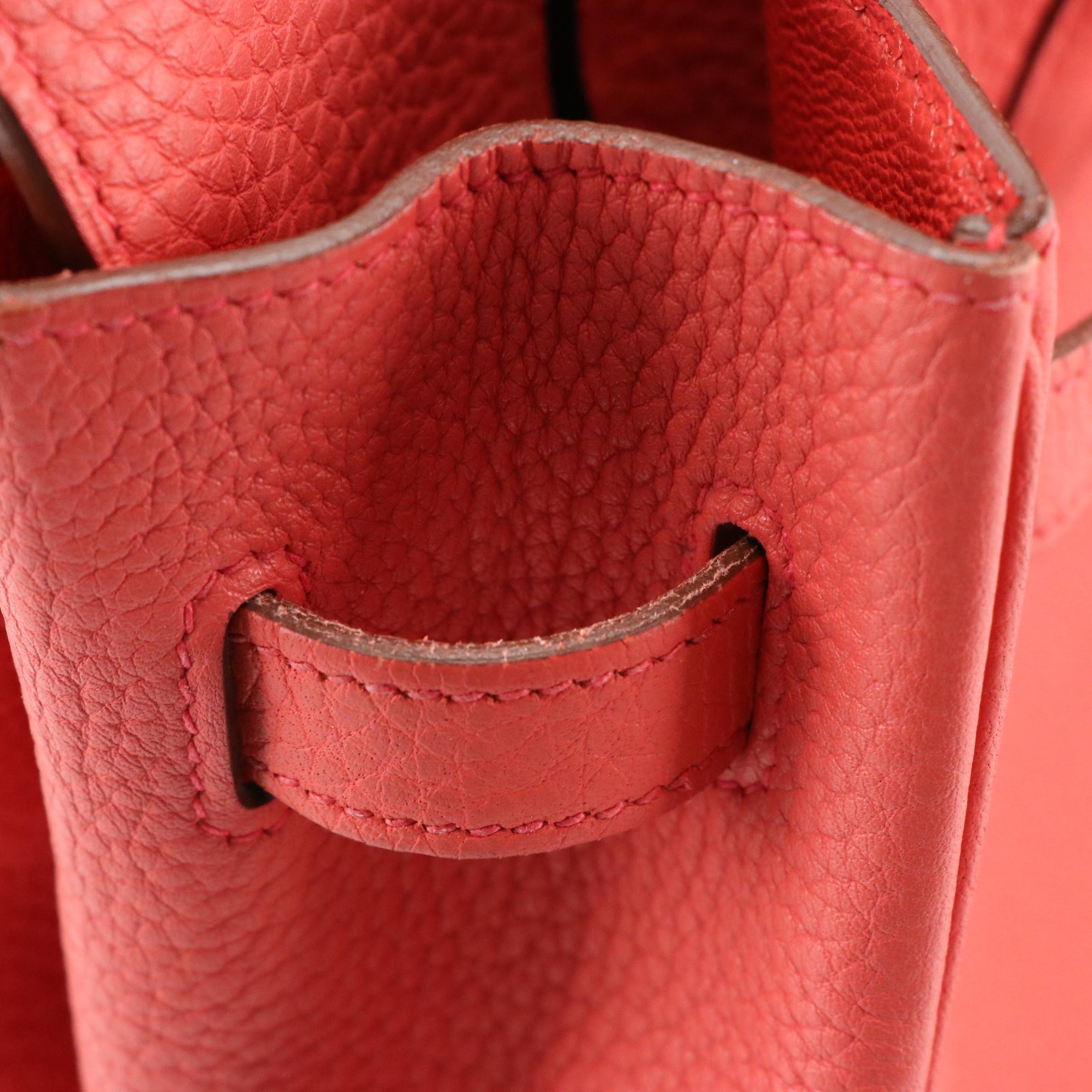 Hermès Birkin 35 Satchel in Clemence Leather and Palladium Plated Hardware