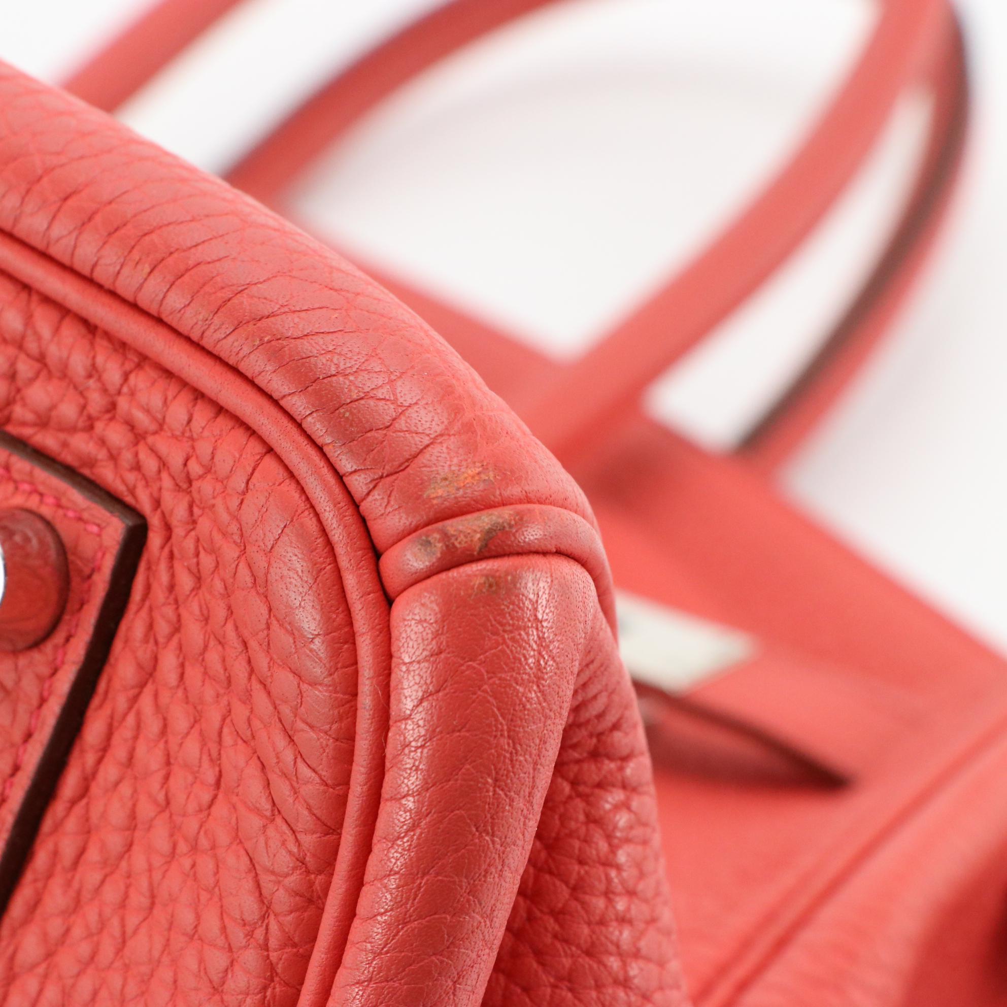 Hermès Birkin 35 Satchel in Clemence Leather and Palladium Plated Hardware