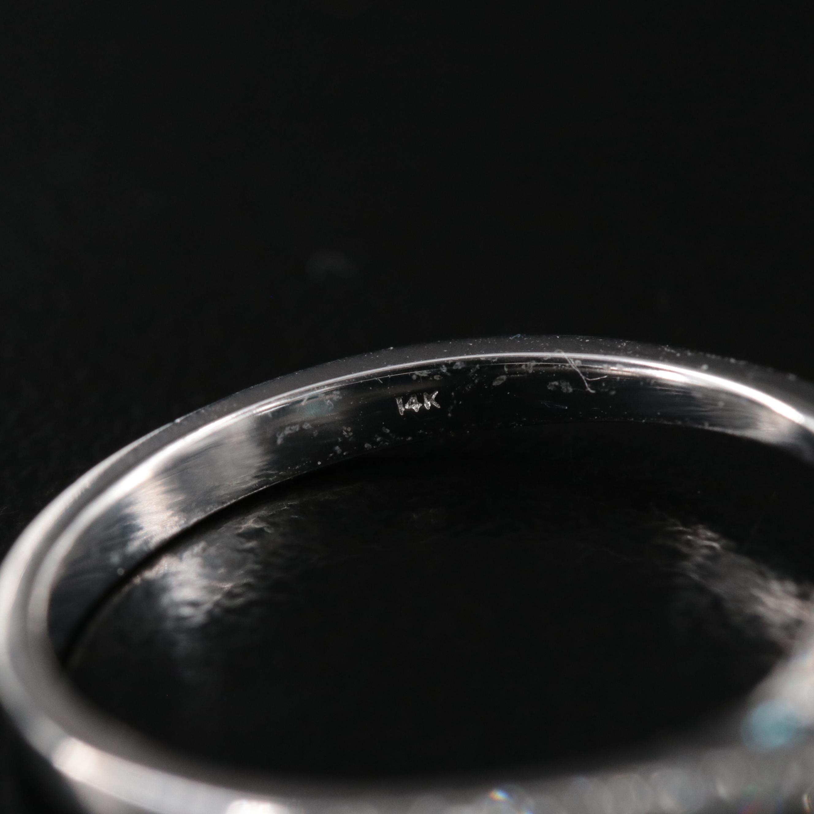 EFFY 14K London Blue Topaz and Diamond Ring