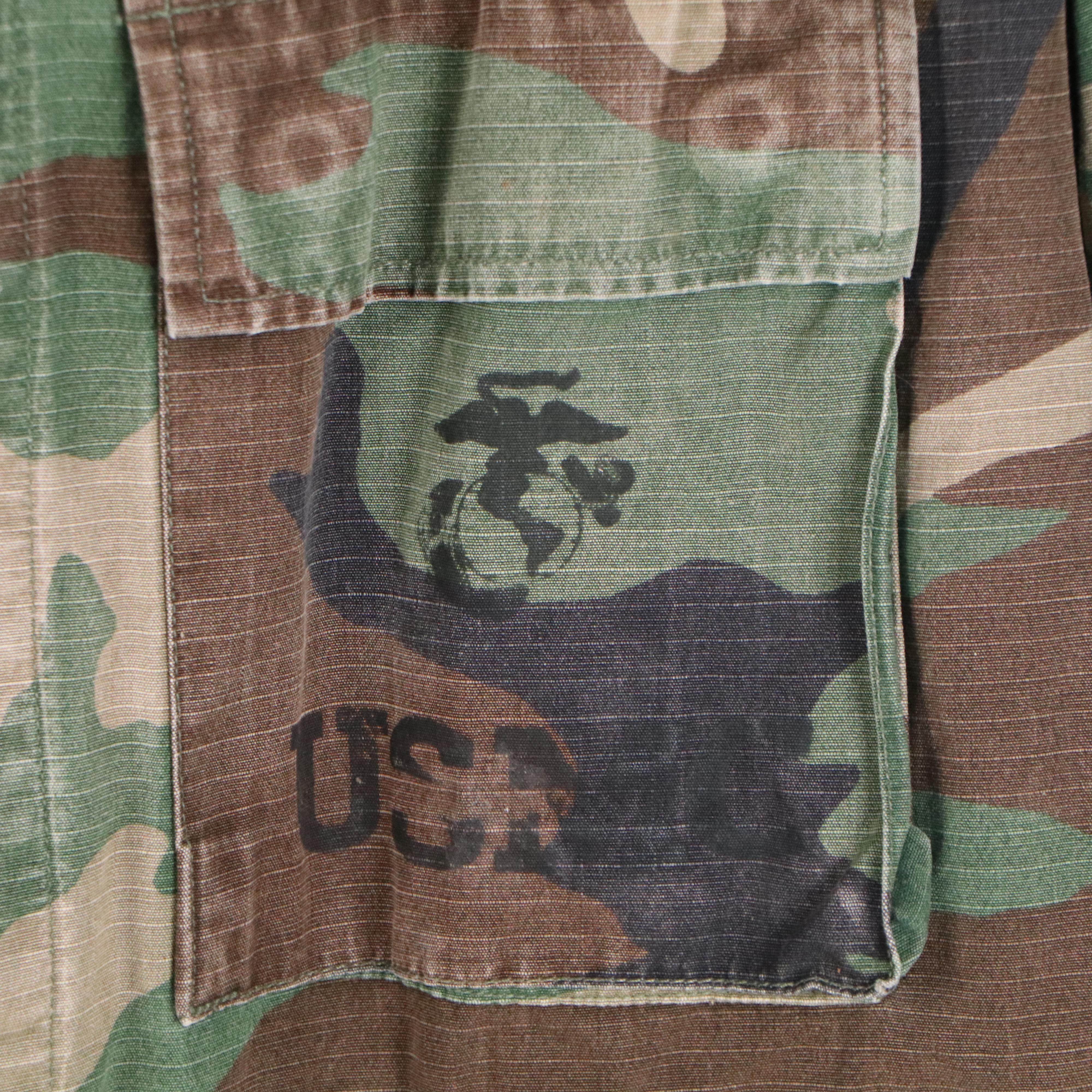Gulf War Era U.S.M.C. Combat Jackets and Chemical Protective Overgarments