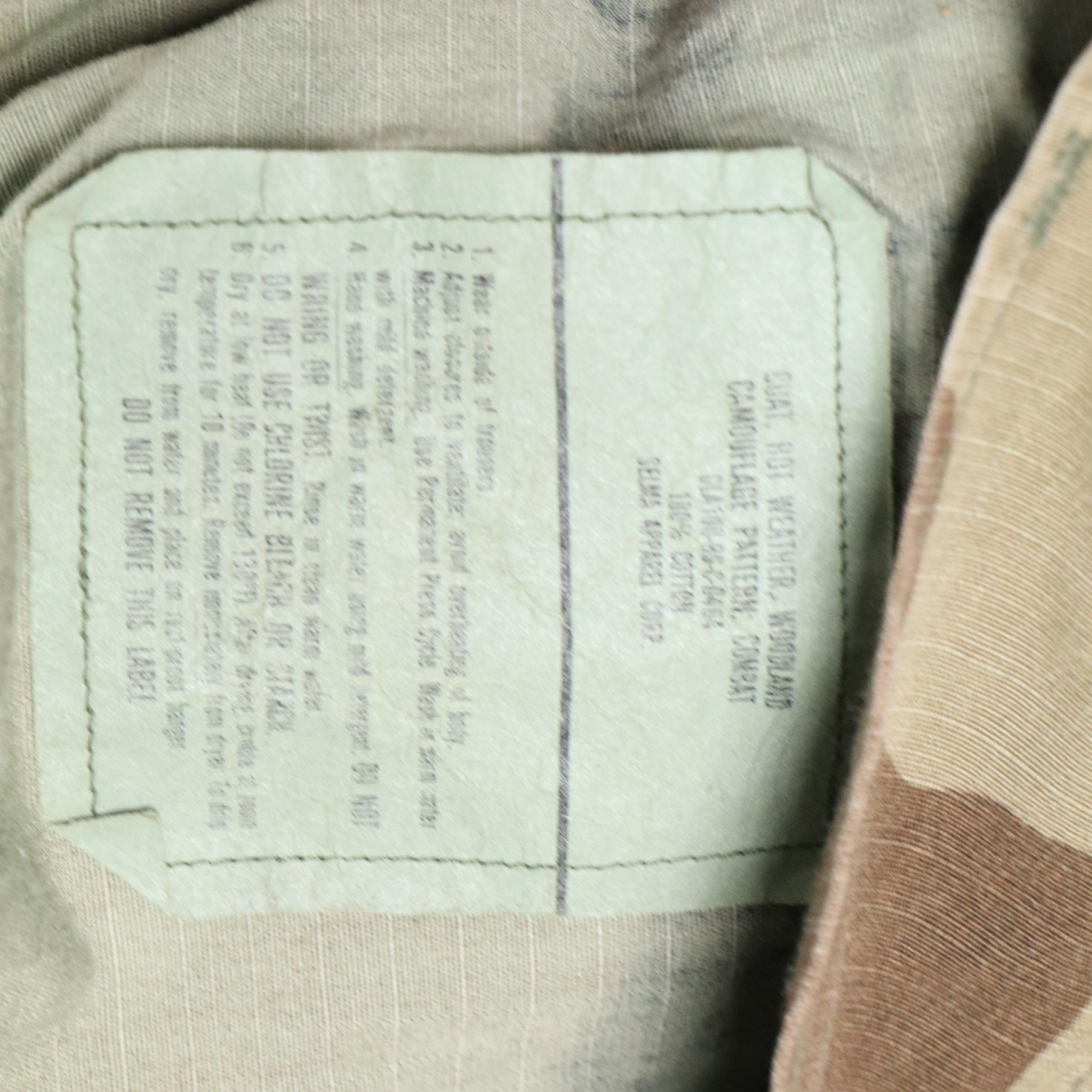 Gulf War Era U.S.M.C. Combat Jackets and Chemical Protective Overgarments