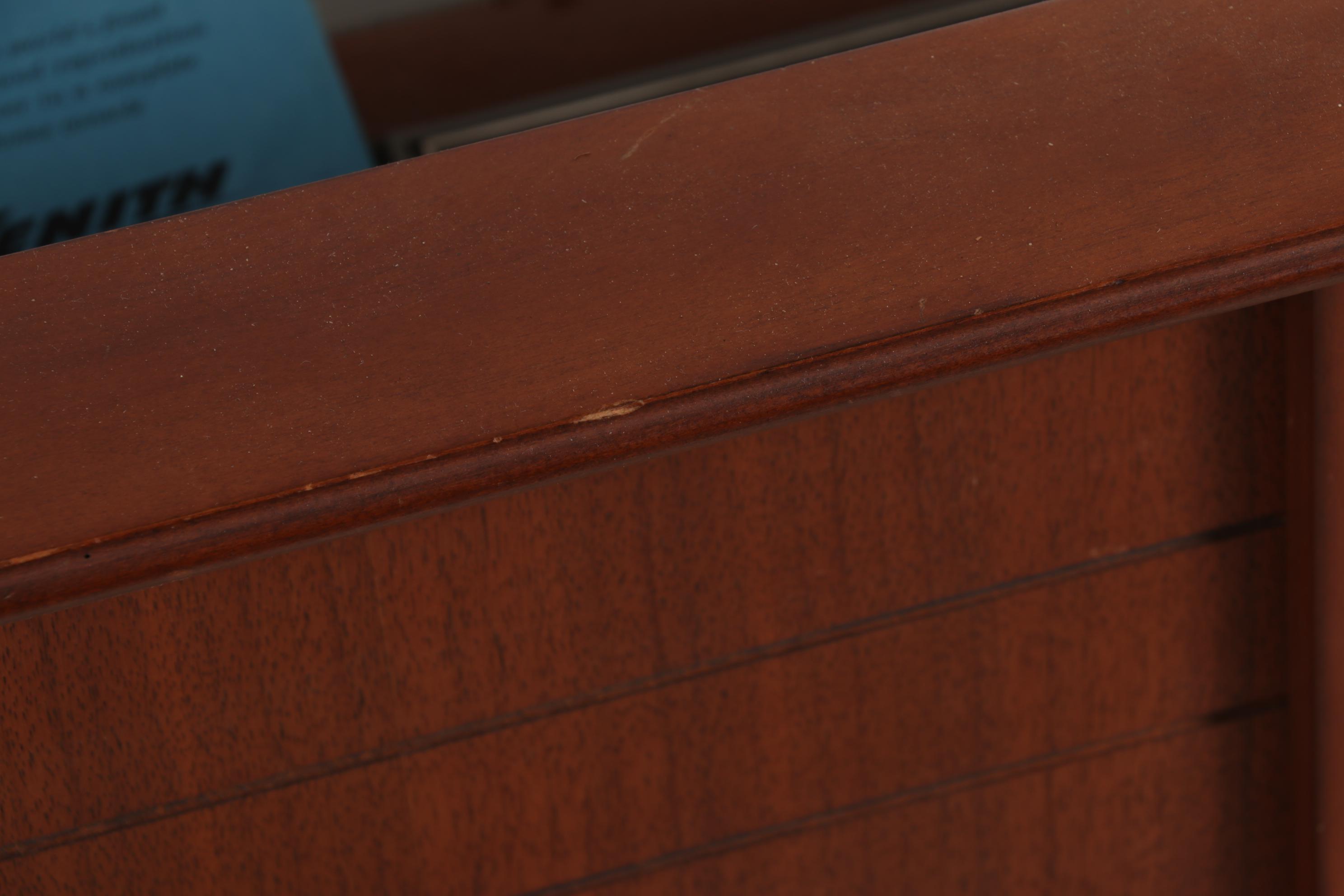 Zenith Mid Century Modern Walnut-Veneered Stereo Console