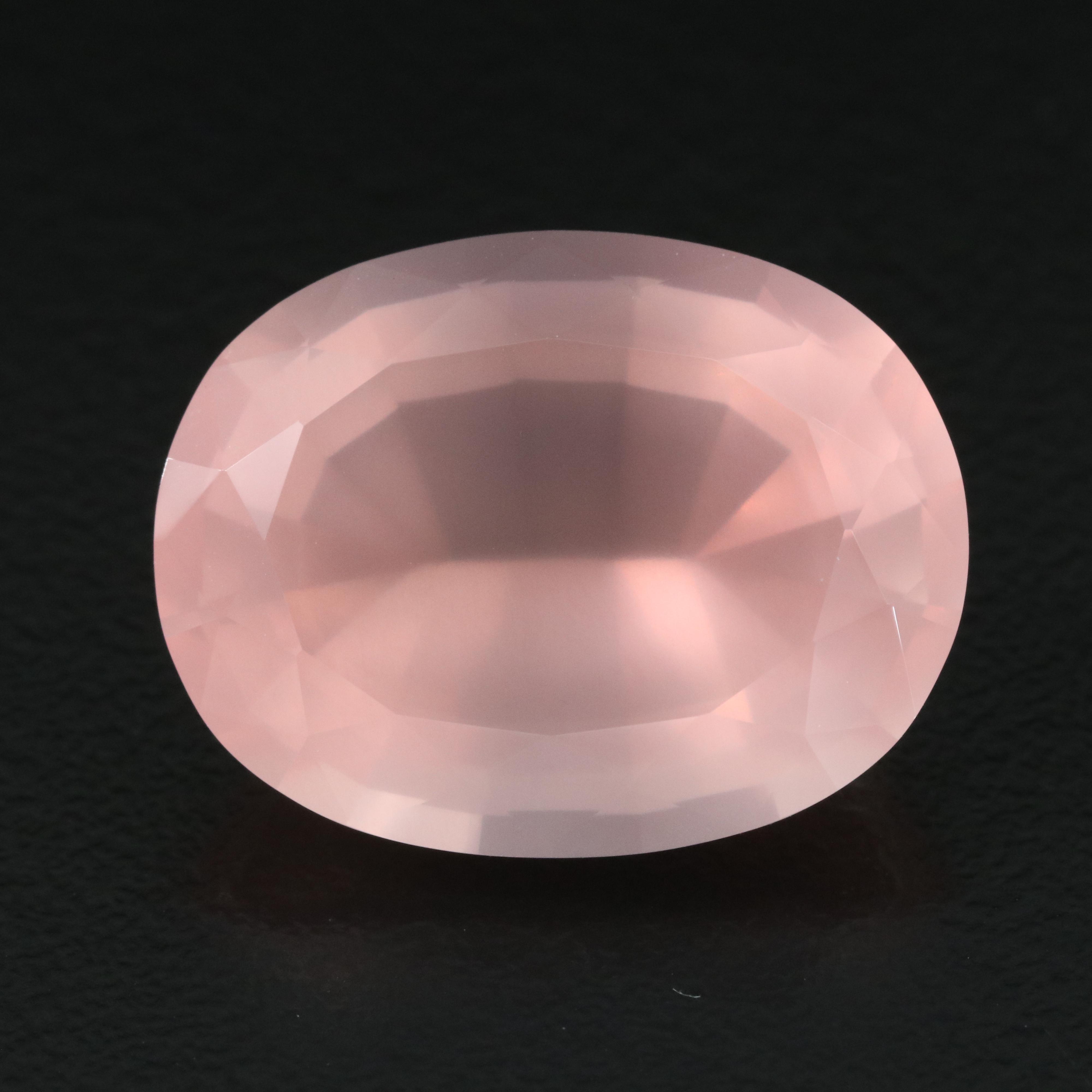 Loose 19.21 CT Rose Quartz