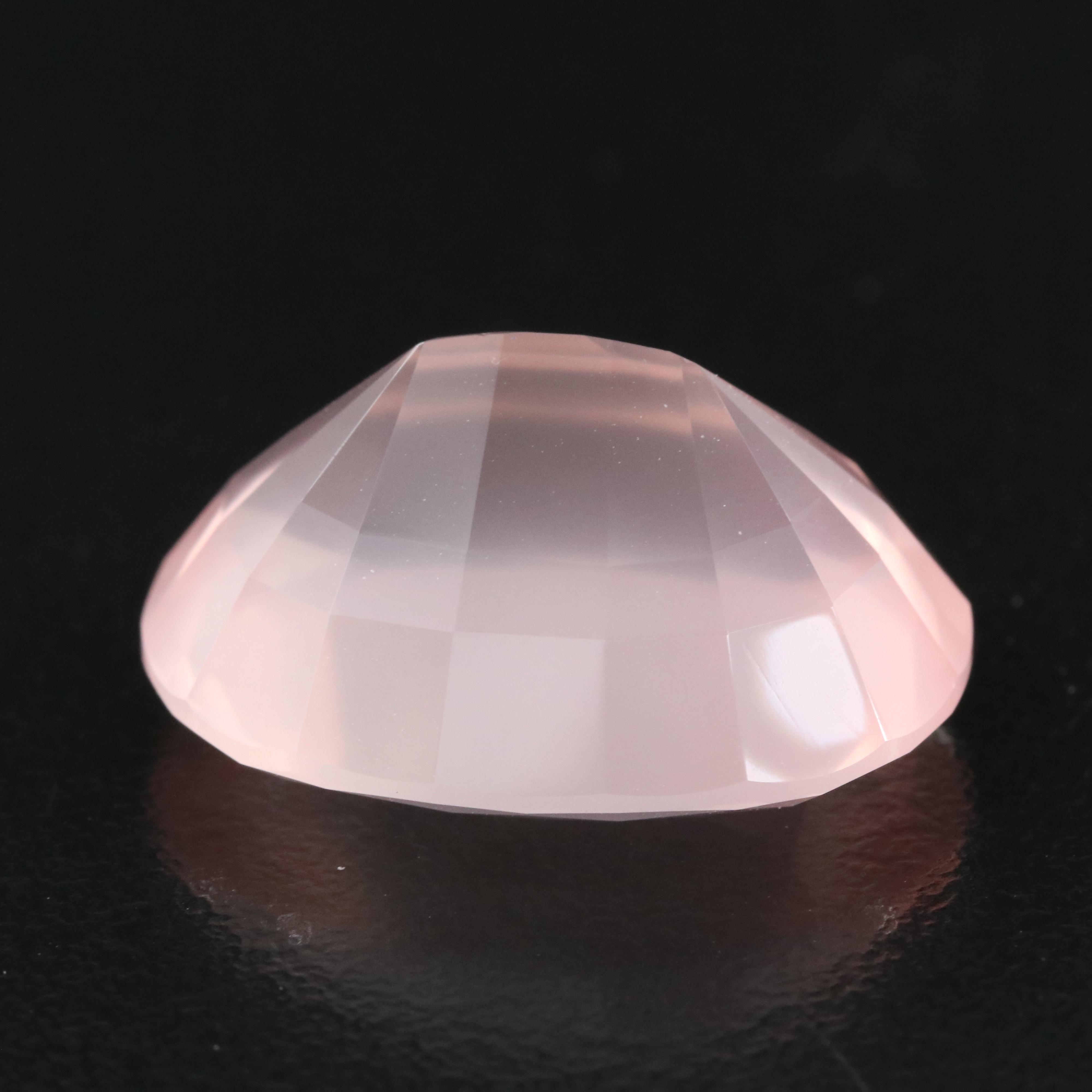 Loose 19.21 CT Rose Quartz