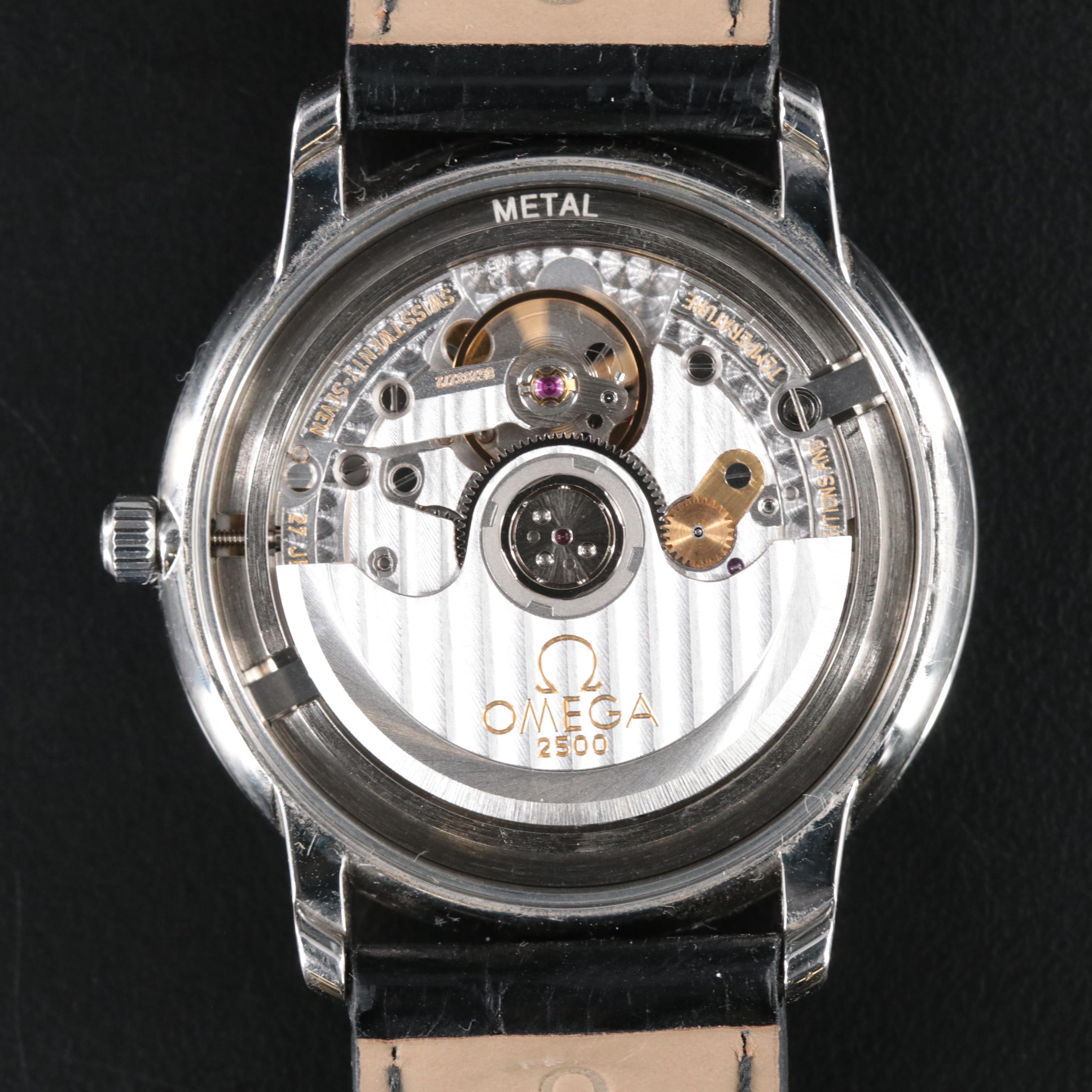 Omega DeVille Prestige Co-Axial Stainless Steel Watch