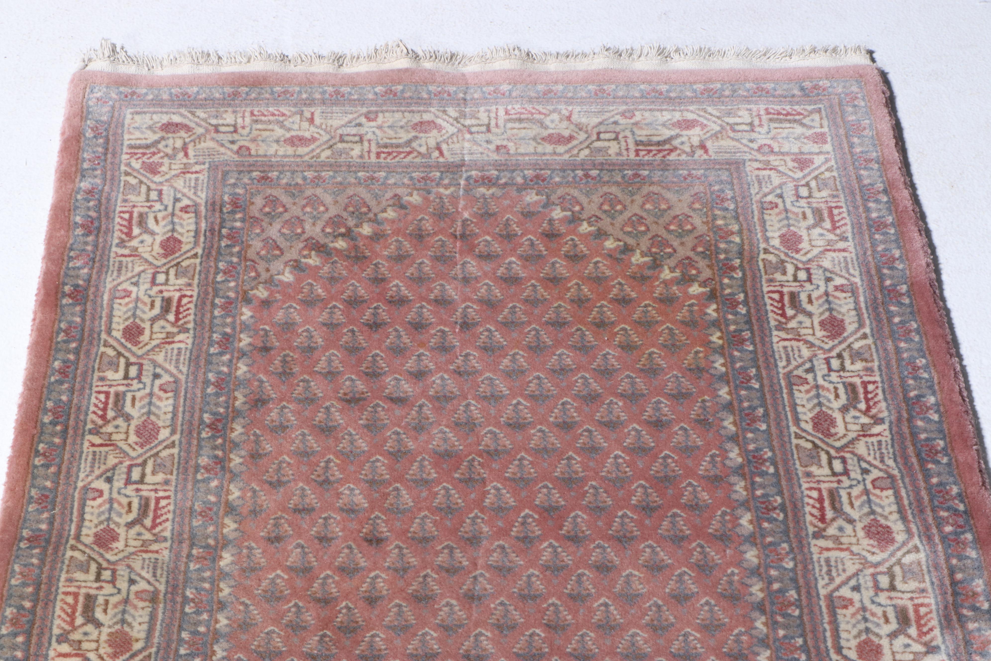 2'6 x 20'4 Hand-Knotted Persian Seraband Carpet Runner