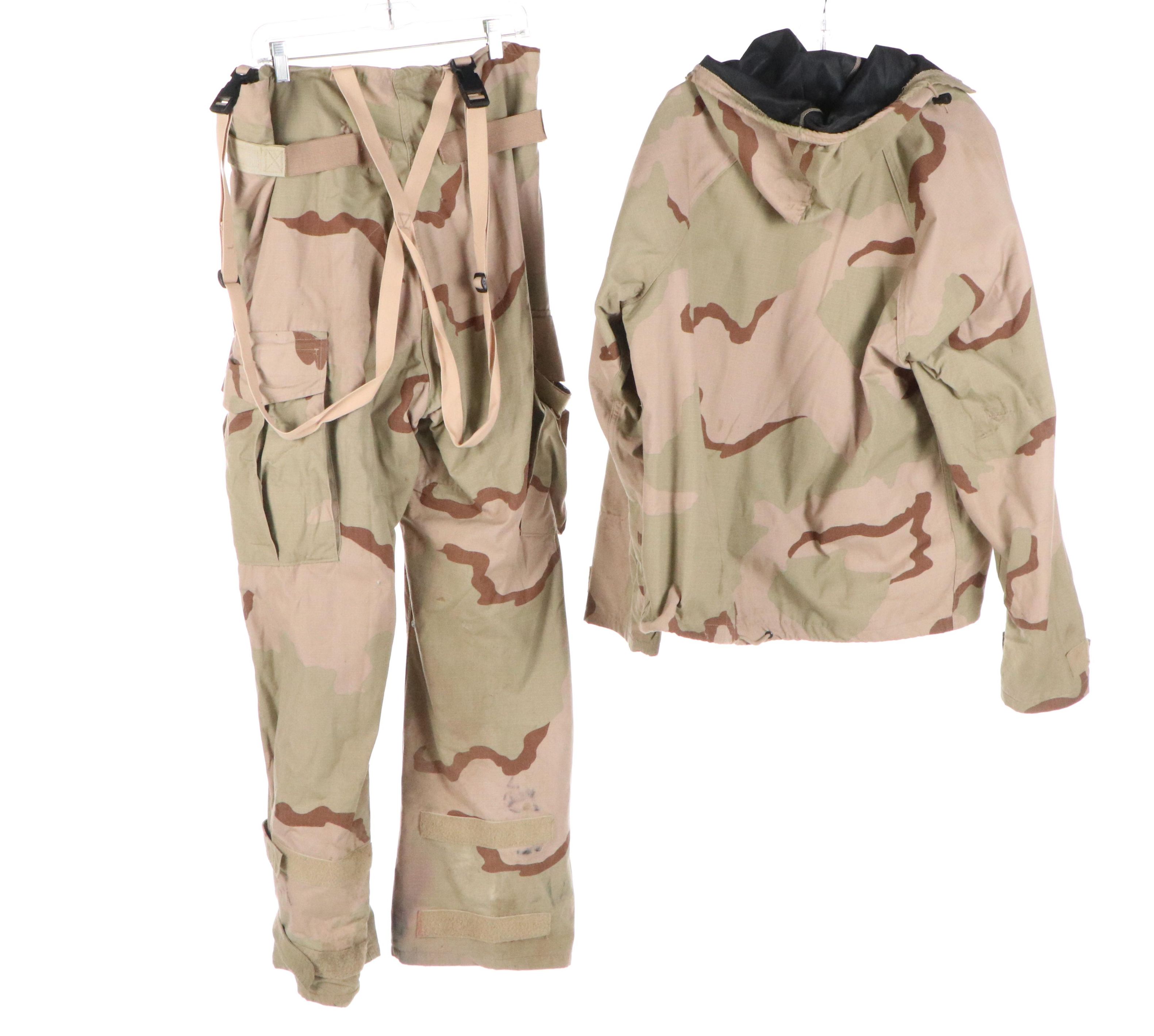 Gulf War Era U.S.M.C. Combat Jackets and Chemical Protective Overgarments