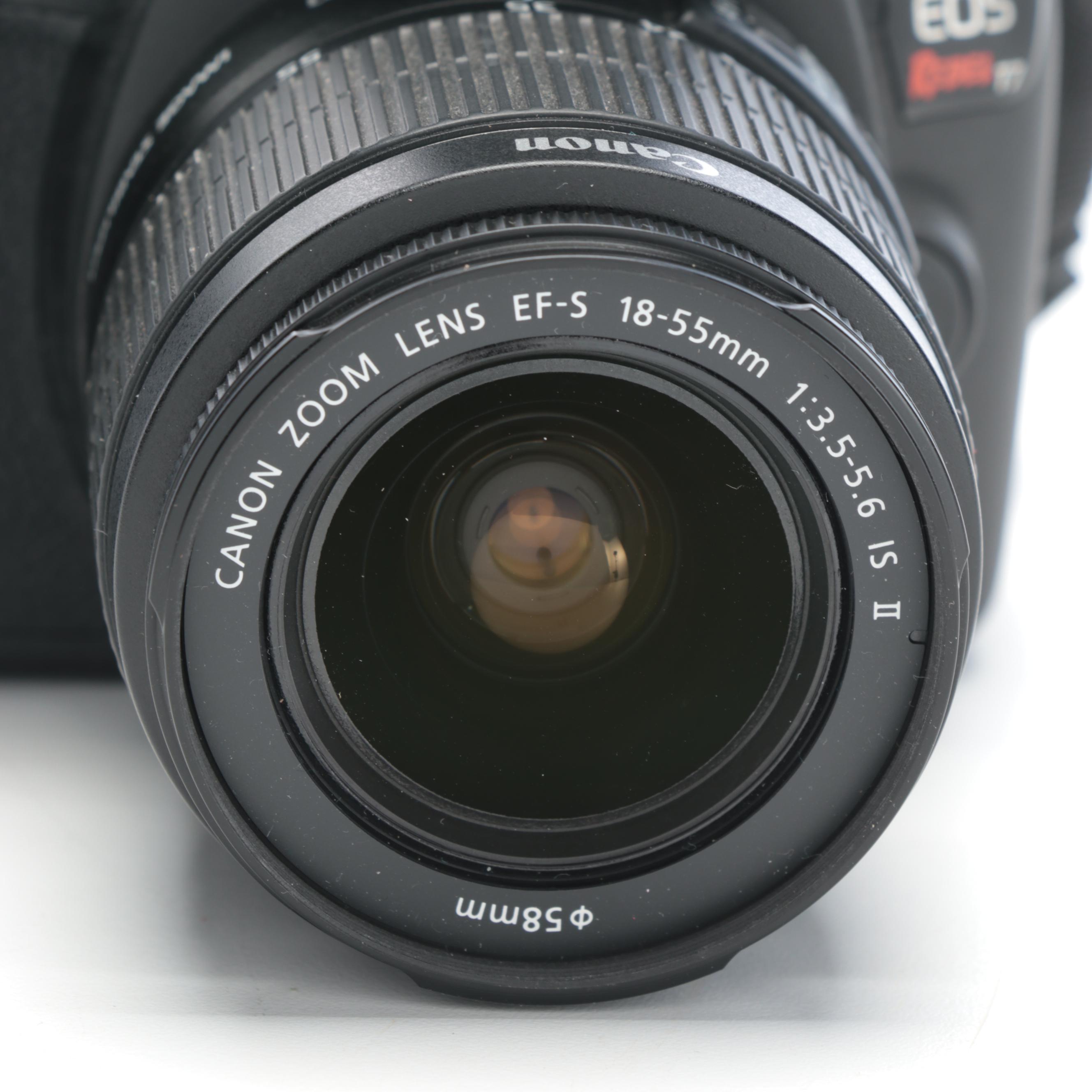 Canon EOS Rebel T7, Vivitar Lenses, Monopod and More