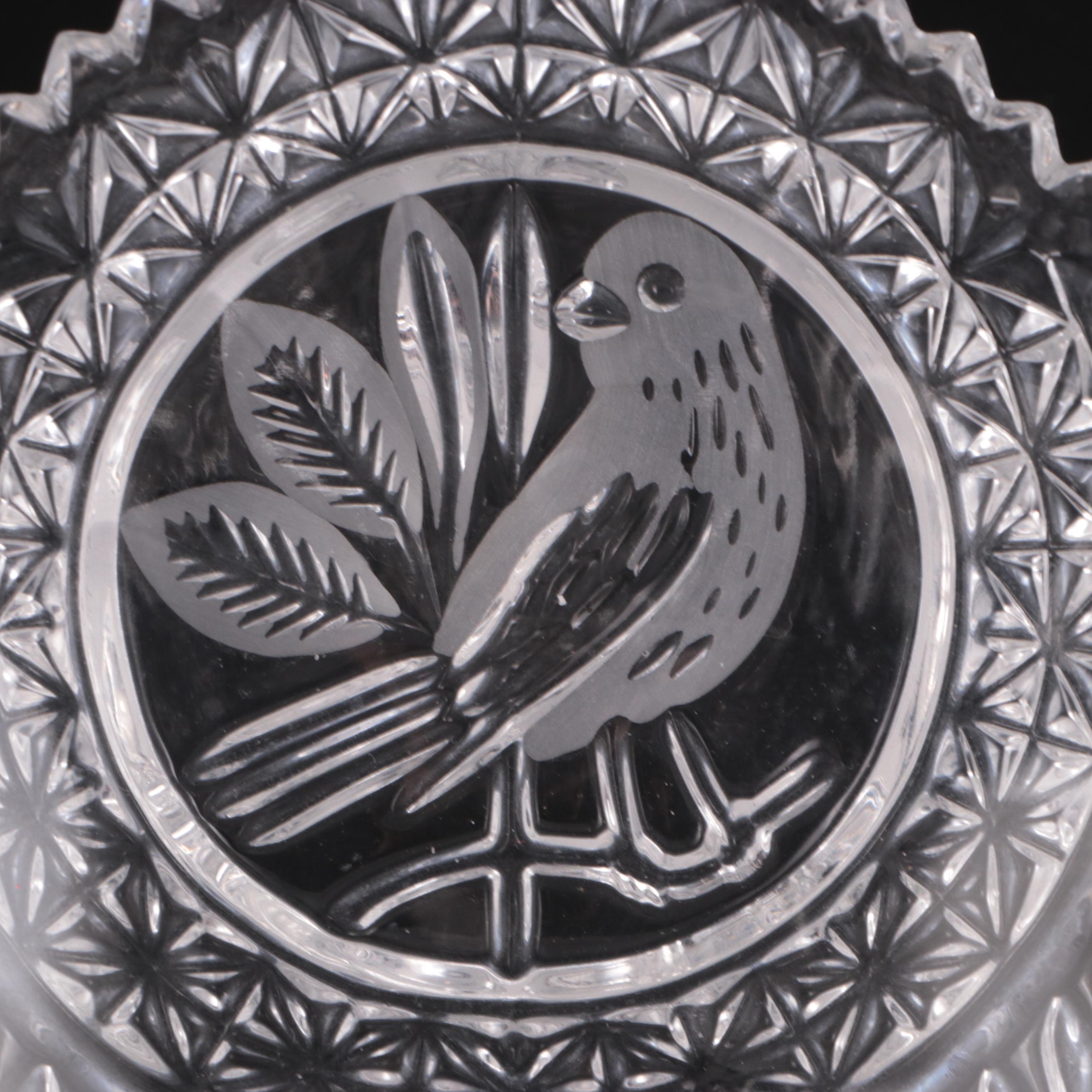 Hofbauer "Byrdes Collection" Oval Bowl with Vase and Compote