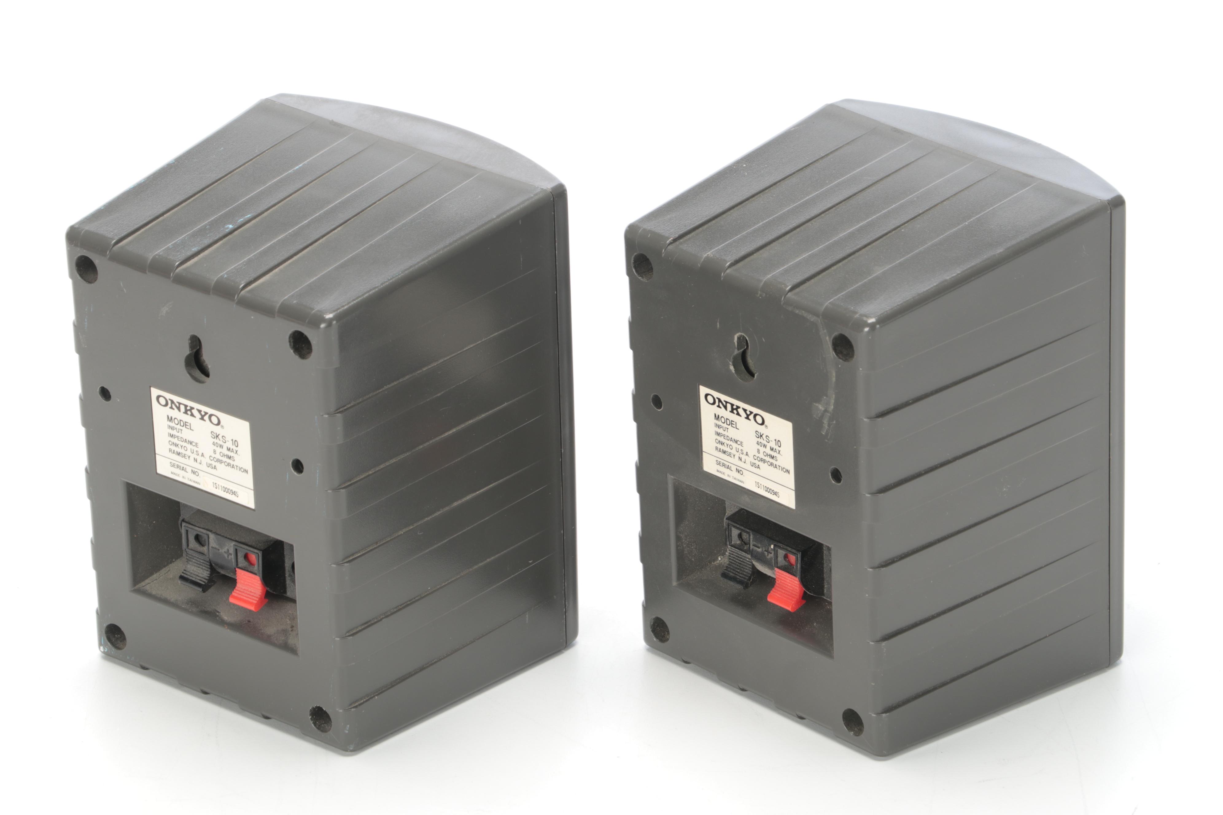 Onkyo Model SKC-20 and SKS-10 Speakers