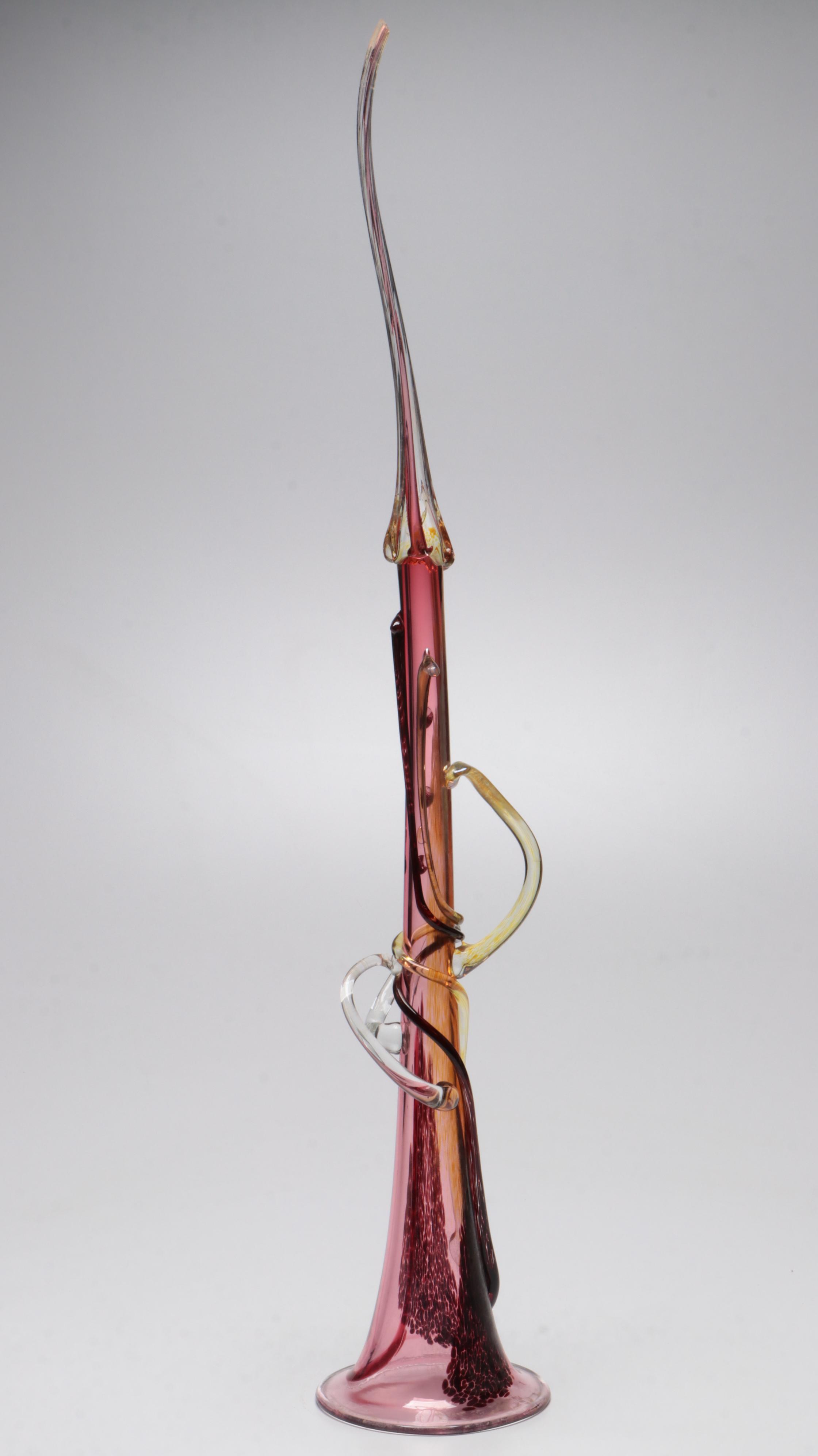 Handmade Art Glass Self-Watering Plant Spikes