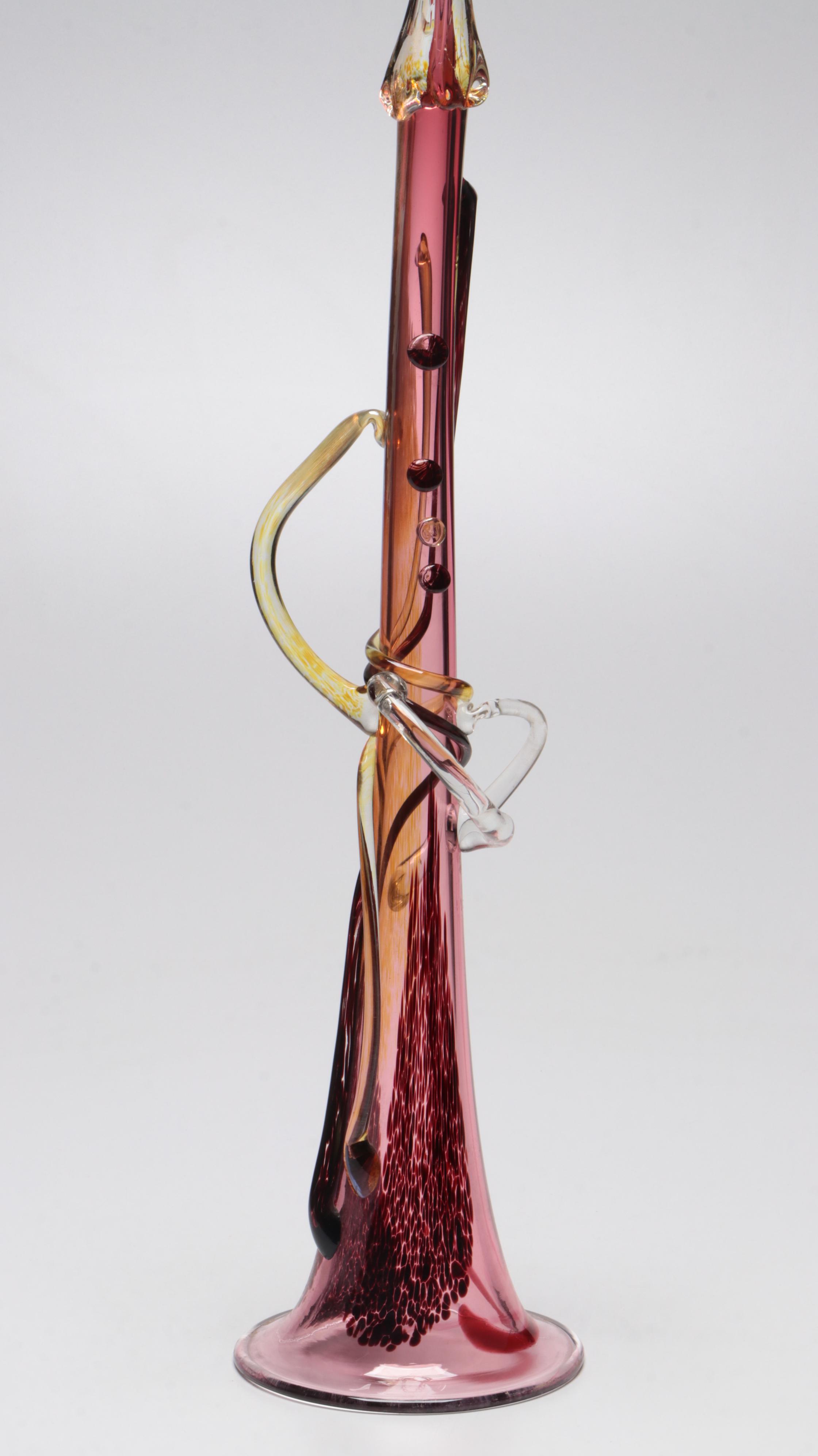 Handmade Art Glass Self-Watering Plant Spikes