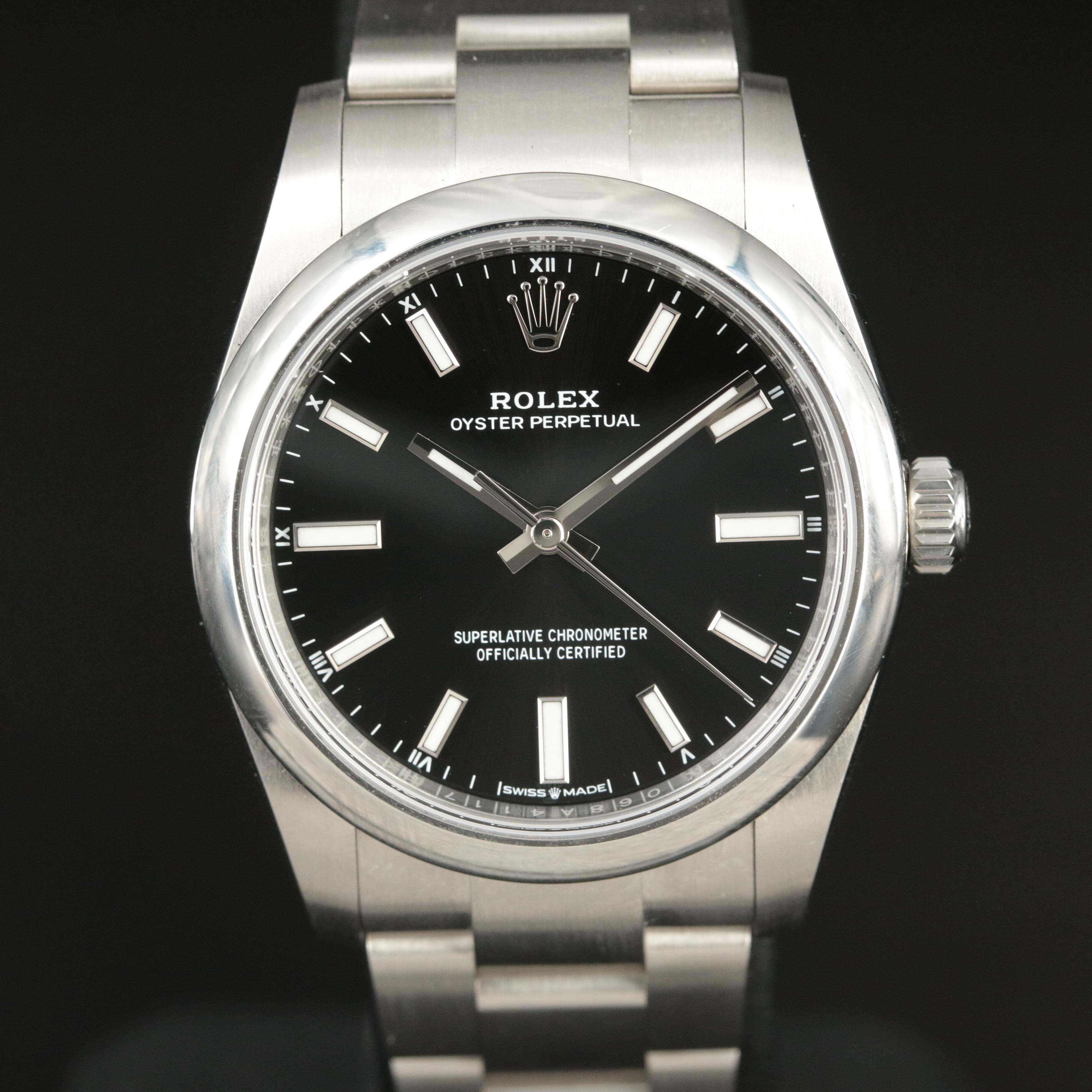 Rolex Oyster Perpetual 34MM Oystersteel Watch
