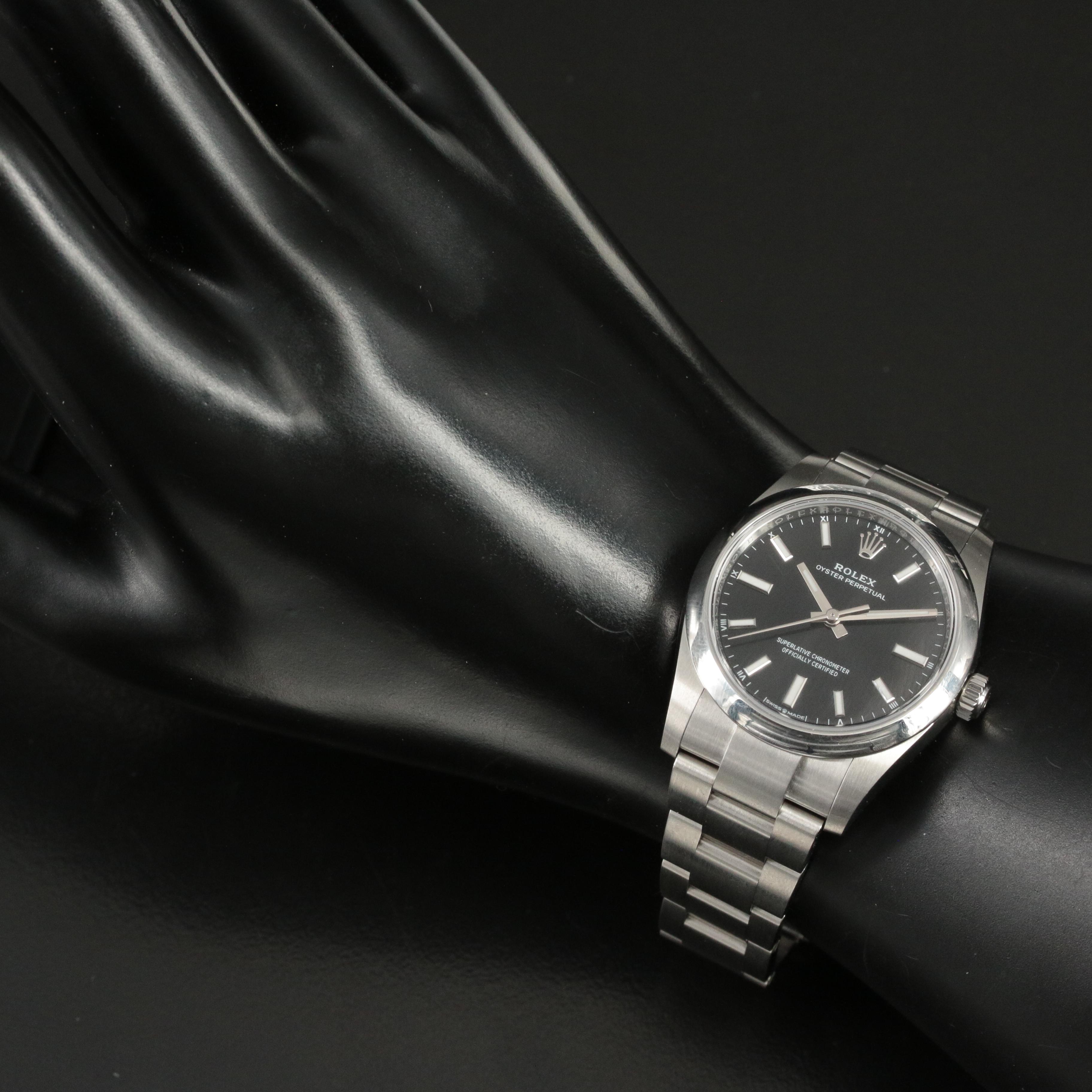 Rolex Oyster Perpetual 34MM Oystersteel Watch