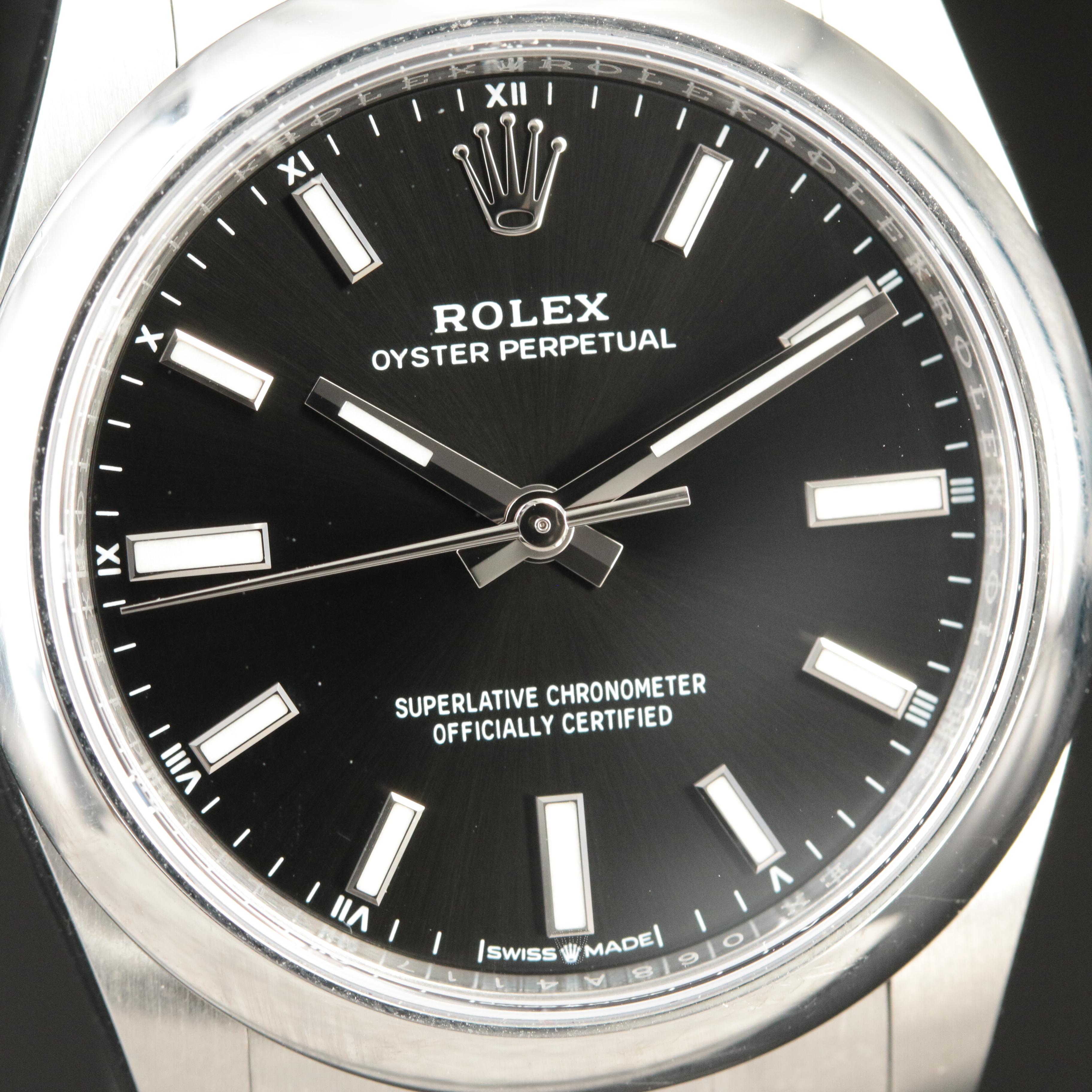 Rolex Oyster Perpetual 34MM Oystersteel Watch