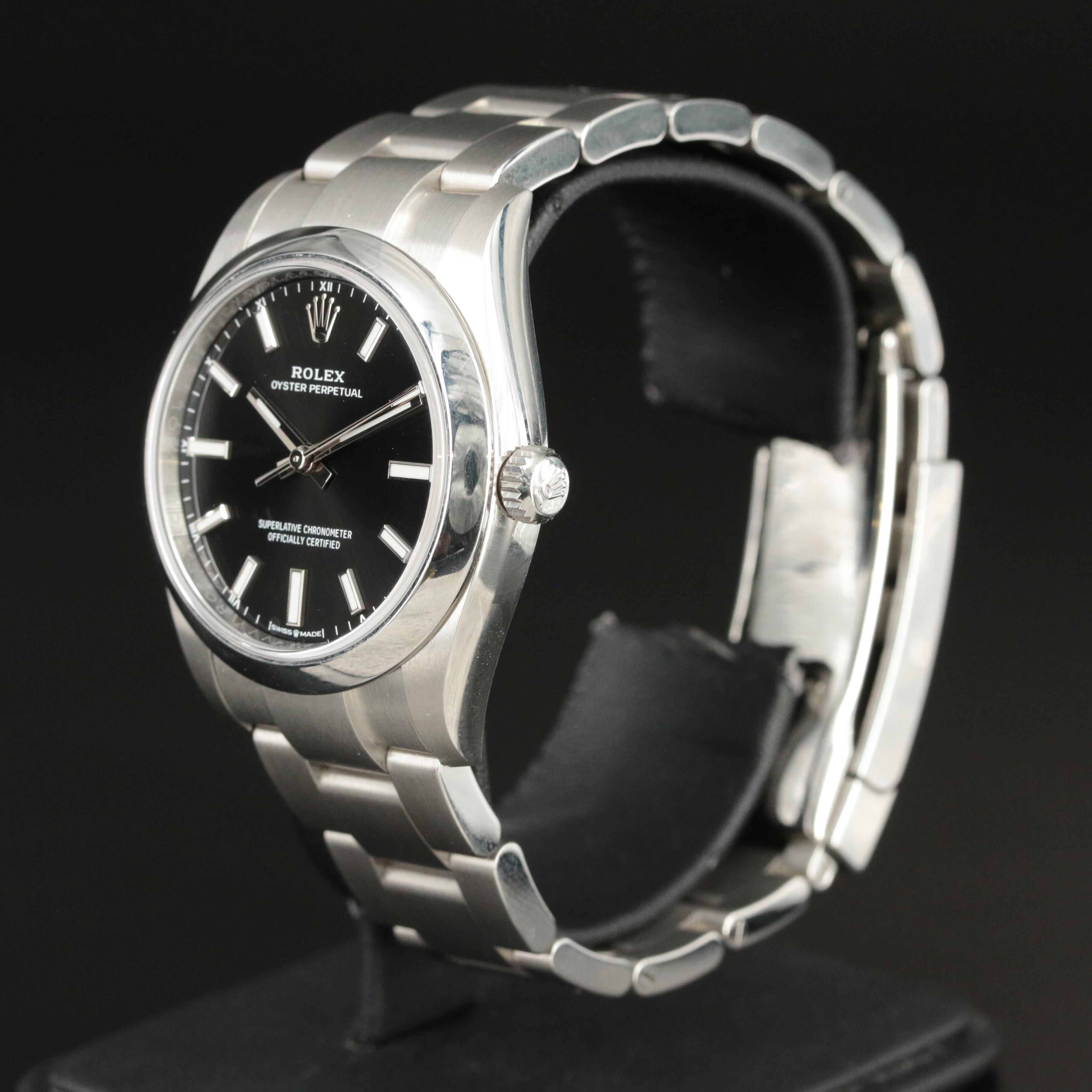 Rolex Oyster Perpetual 34MM Oystersteel Watch