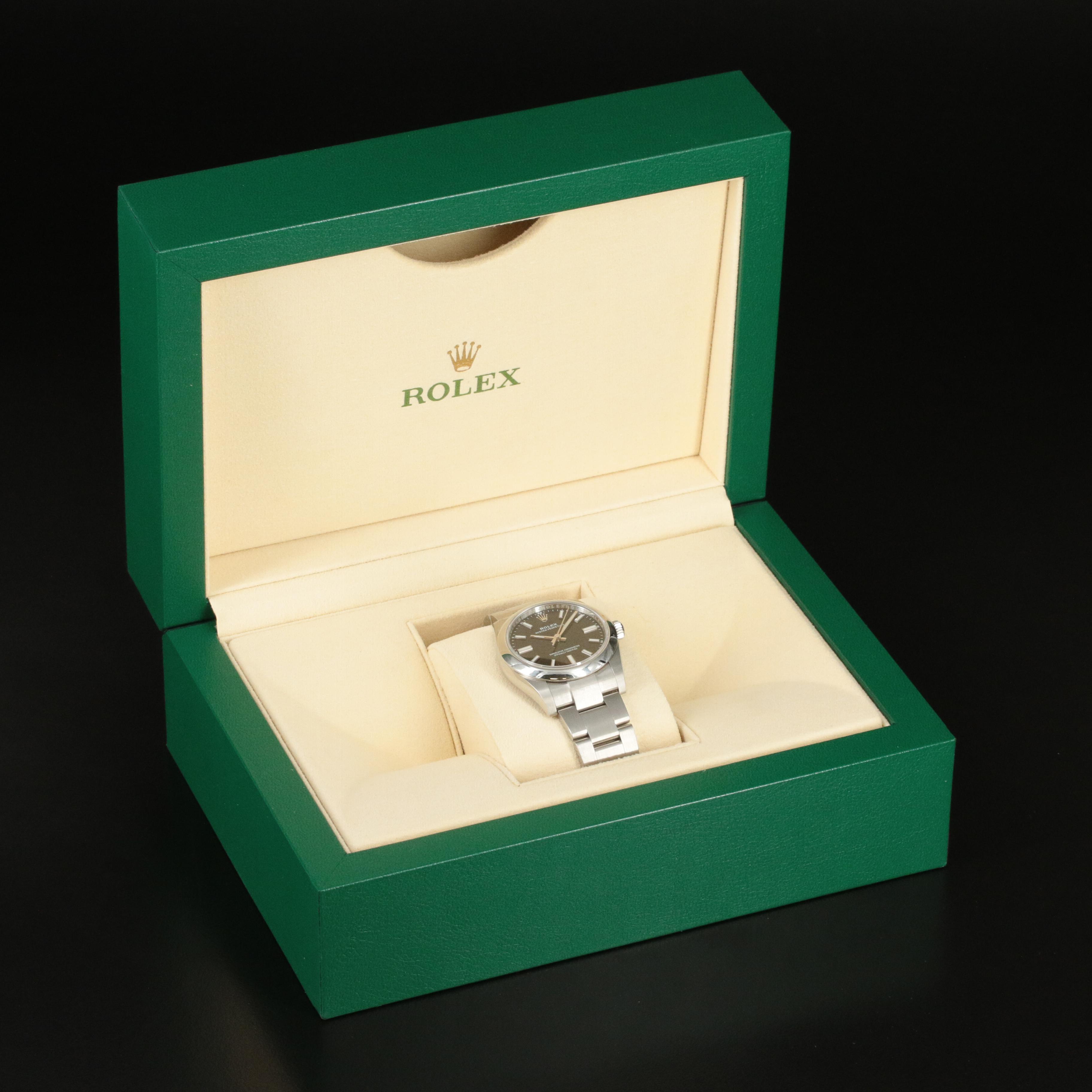 Rolex Oyster Perpetual 34MM Oystersteel Watch