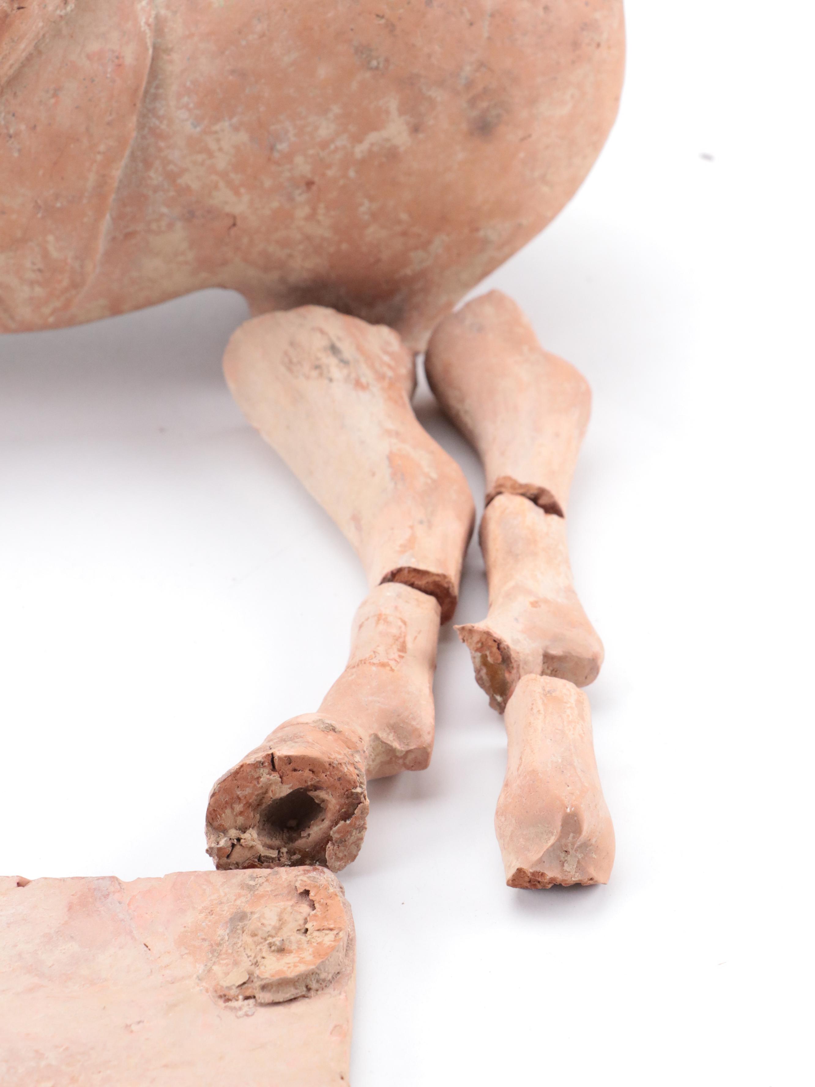 Chinese Tang Dynasty Style Terracotta Horse