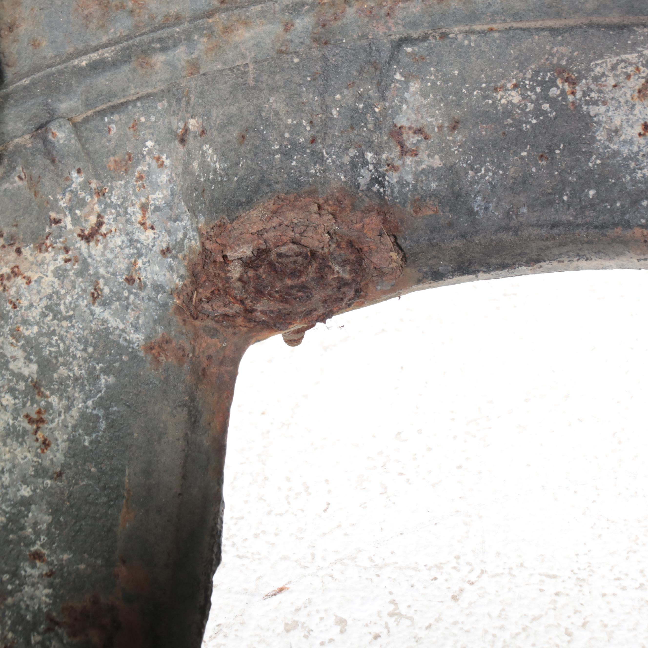 Wehrle Co. "Kenwood" Cast Iron Butcher's Lard Rendering Kettle/Stove